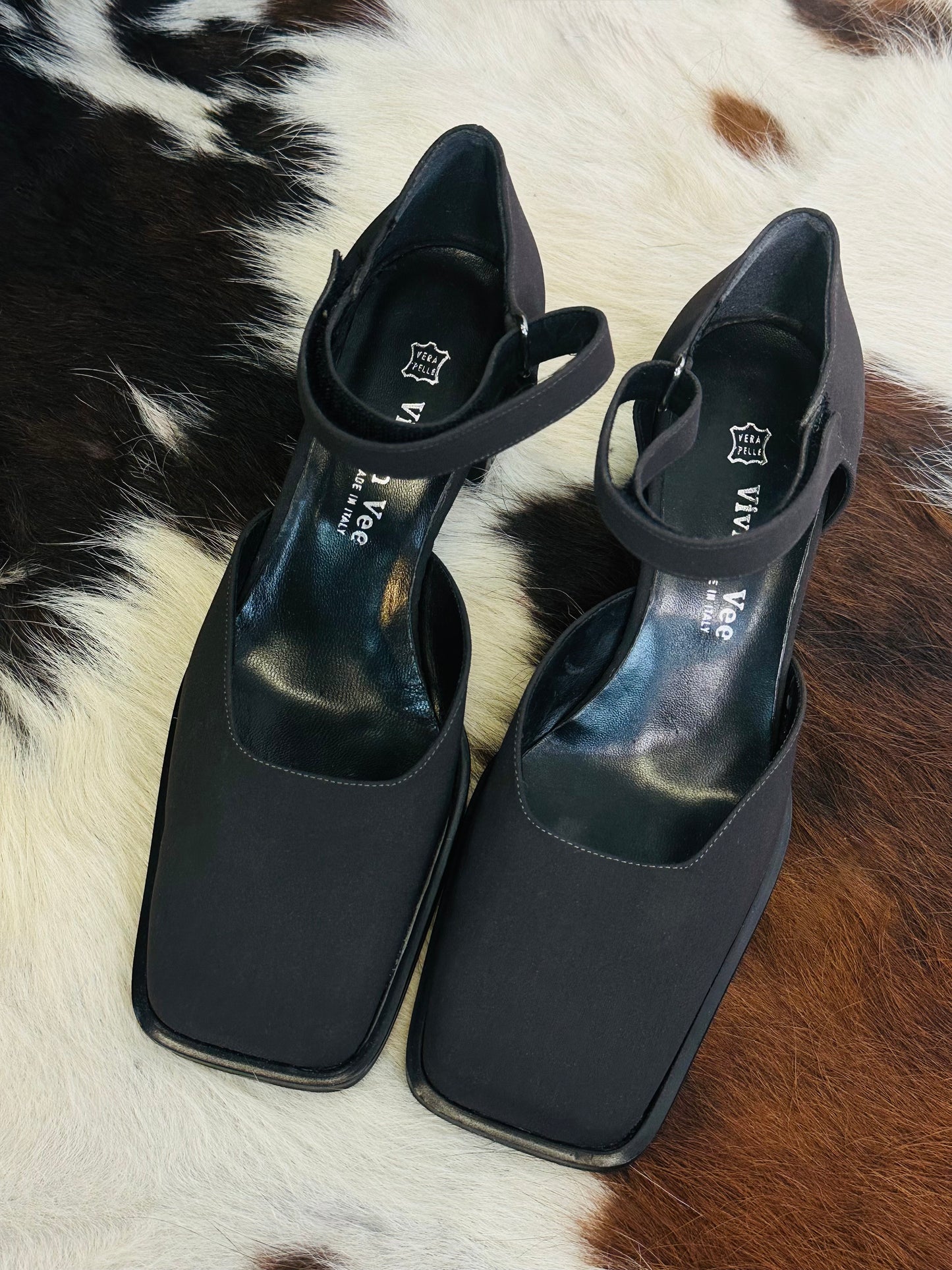 Mary Jane nere vintage Vivian Vee – Made in Italy | Taglia 38