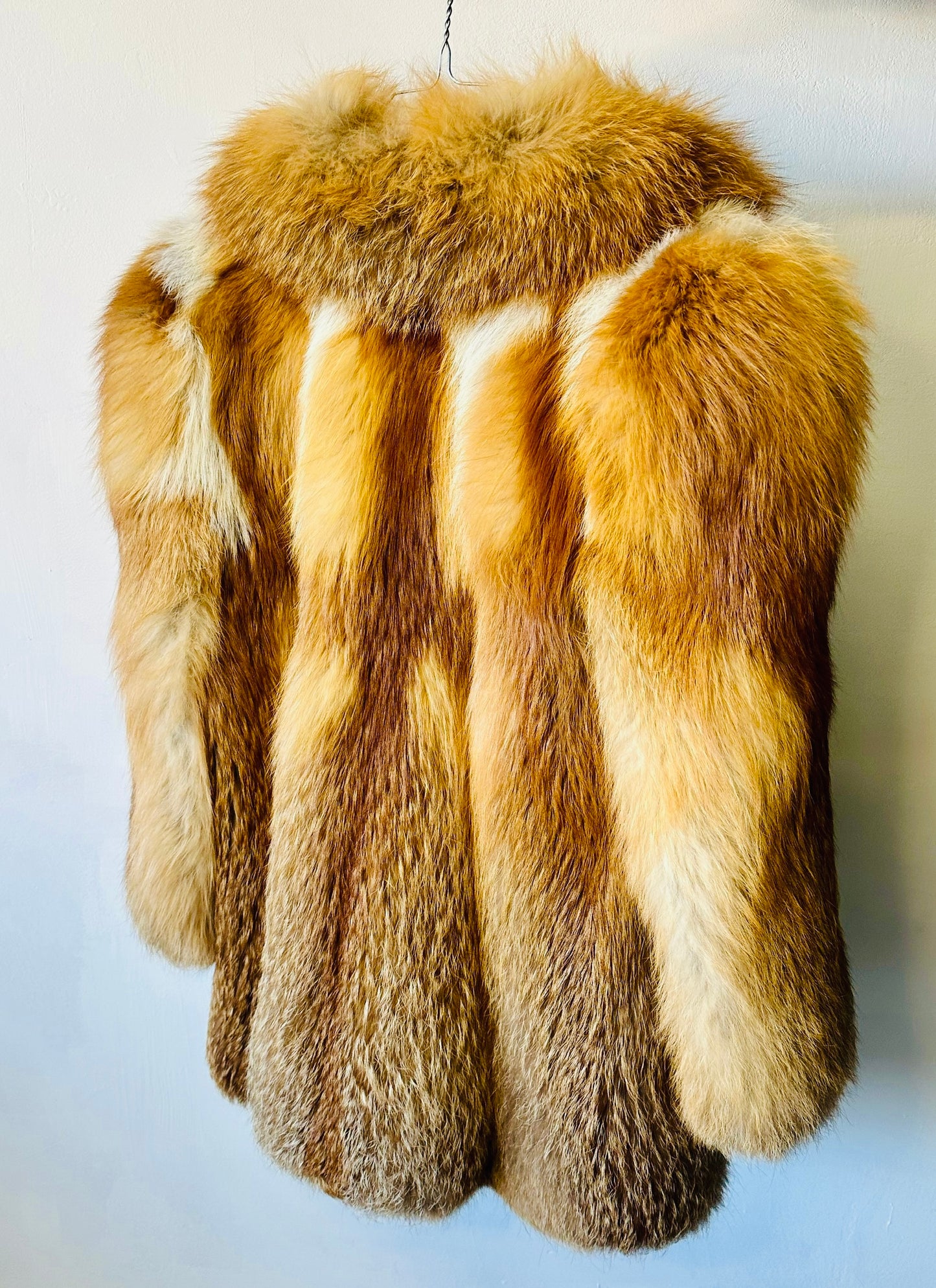 Pelliccia In Vera Volpe Rossa