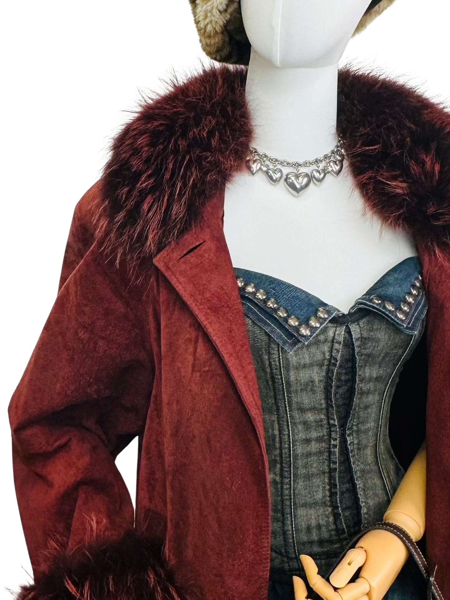 GUESS - Abito corsetto anni 2000 in Denim