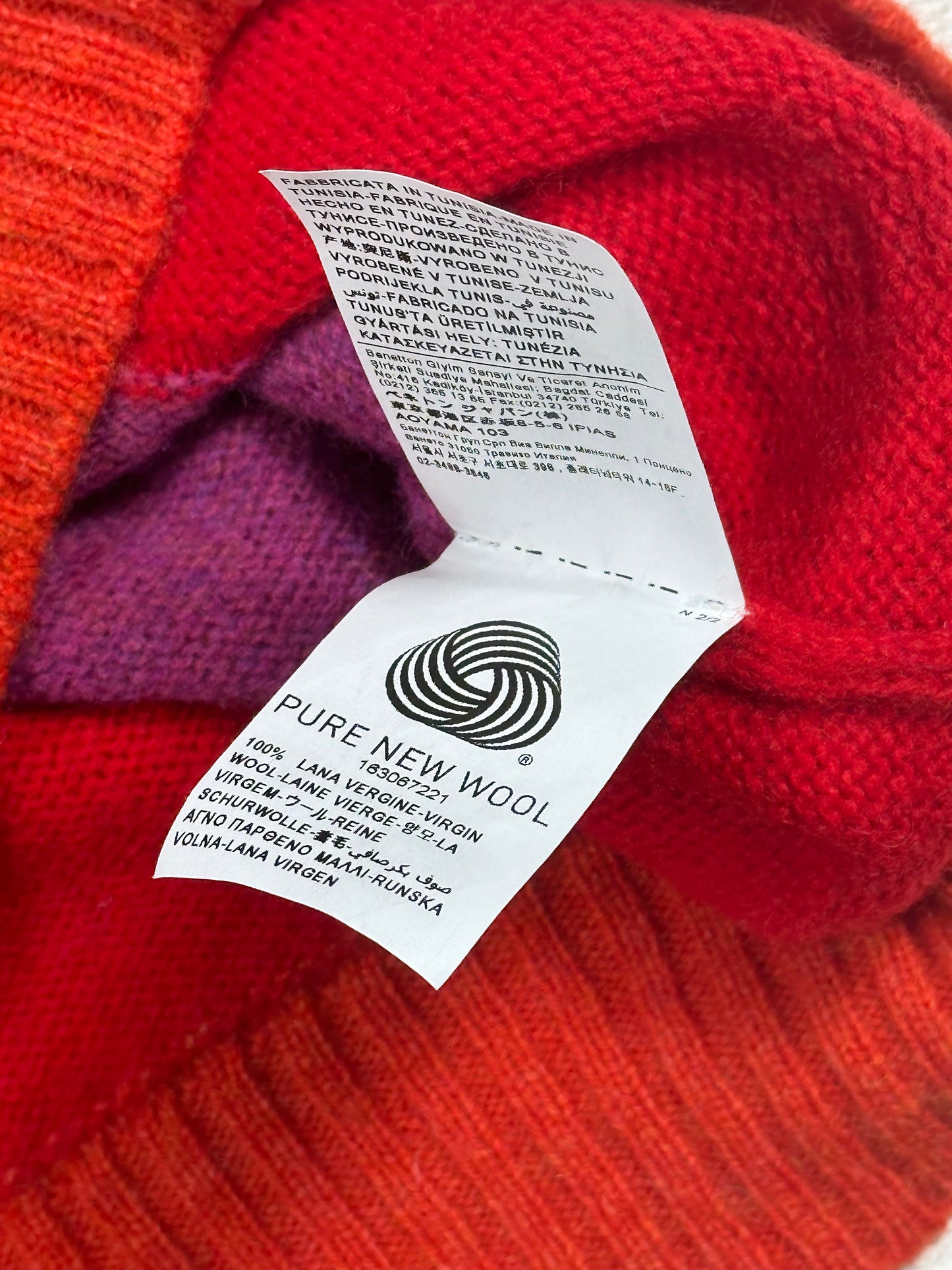 UNITED COLORS OF BENETTON - Maglione arcobaleno