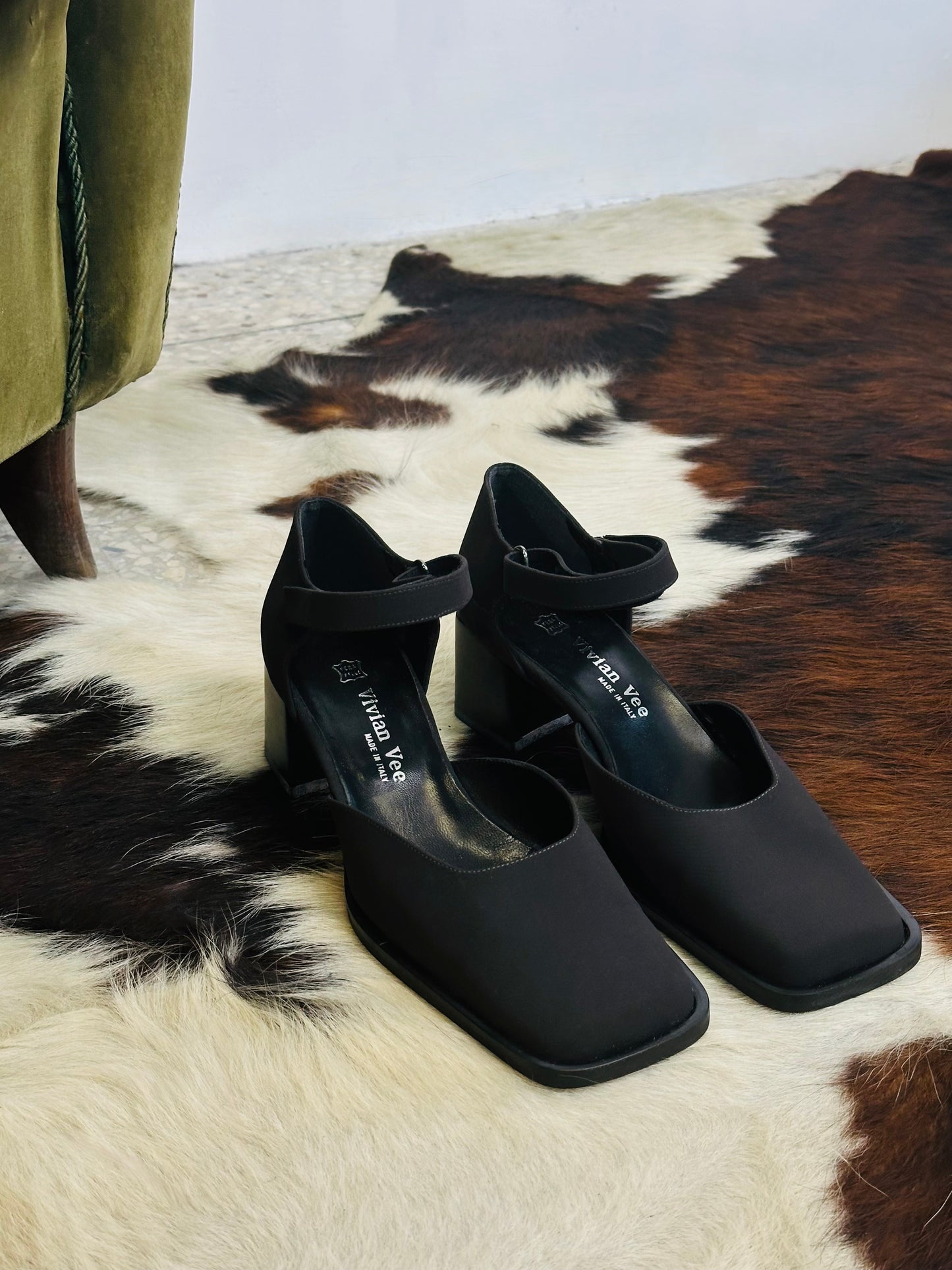 Mary Jane nere vintage Vivian Vee – Made in Italy | Taglia 38