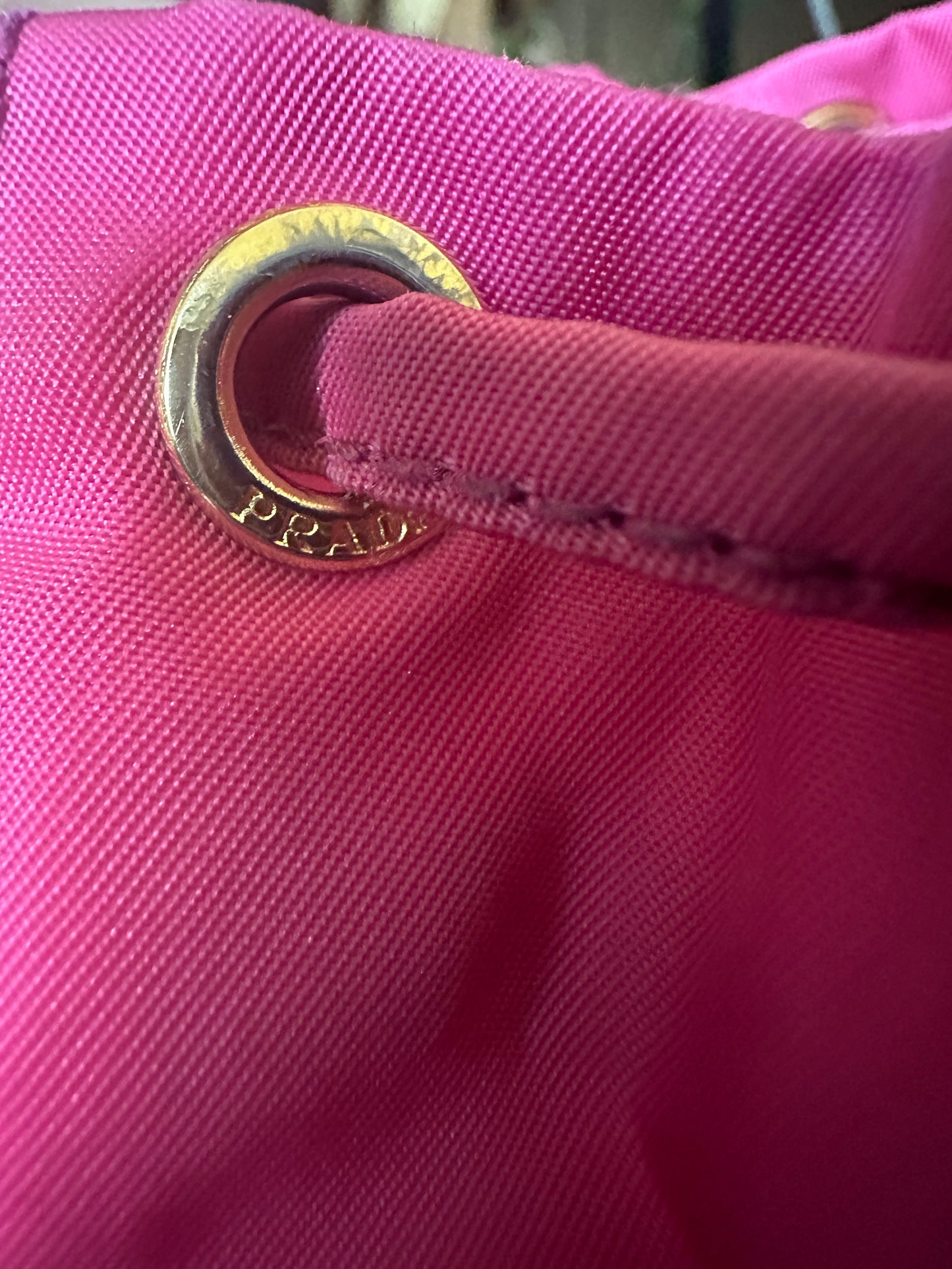 PRADA - Pouch in Re-nylon Pink