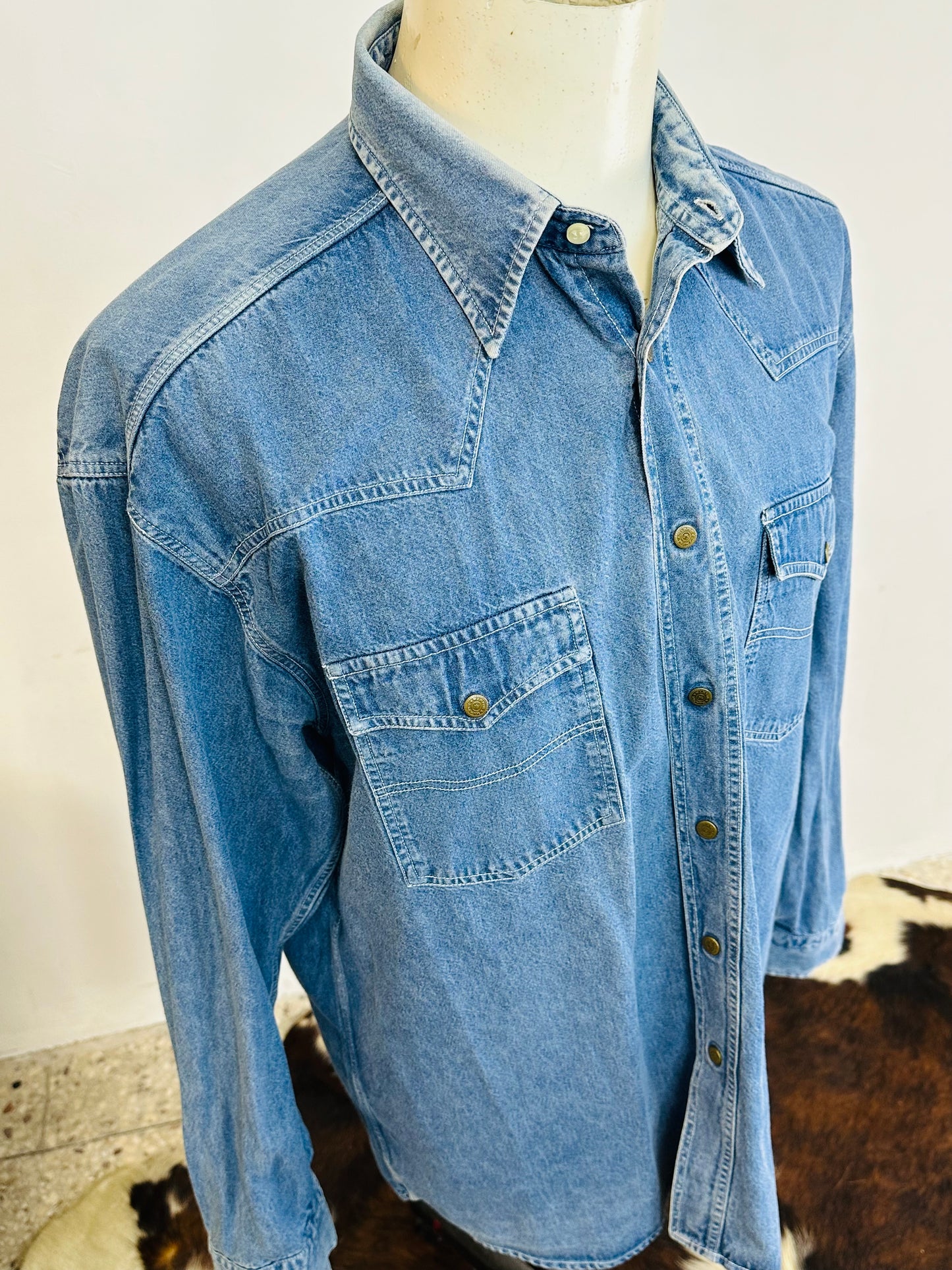 WAMPUM - Camicia in denim