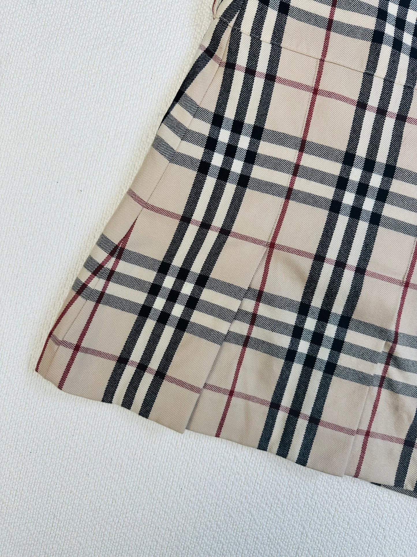 BURBERRY - Gonna a Pieghe