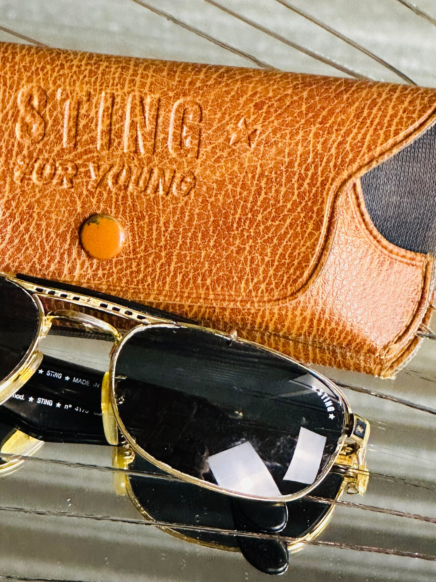 STING - Occhiali da sole Mod. 4175 Col. 1 2 – Anni '80/'90