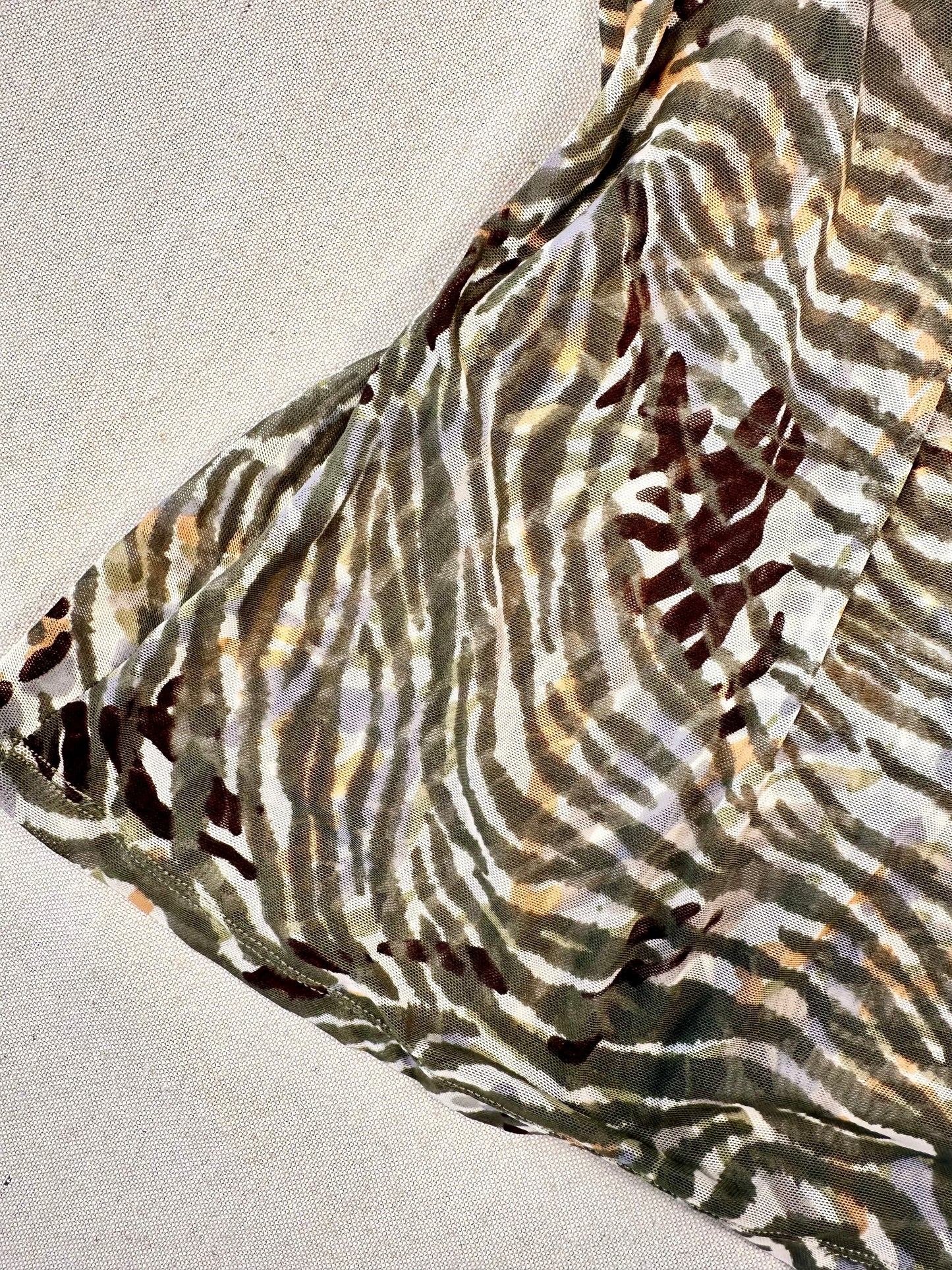 Y2k micro mesh top 🦓