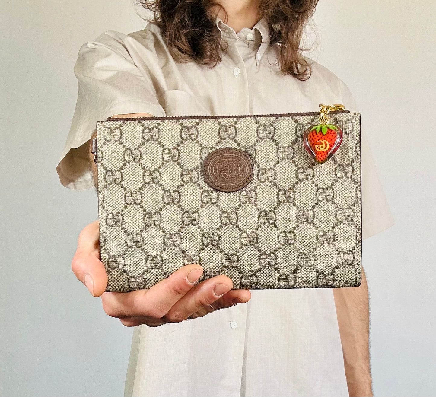 GUCCI- Pochette fragola ๐