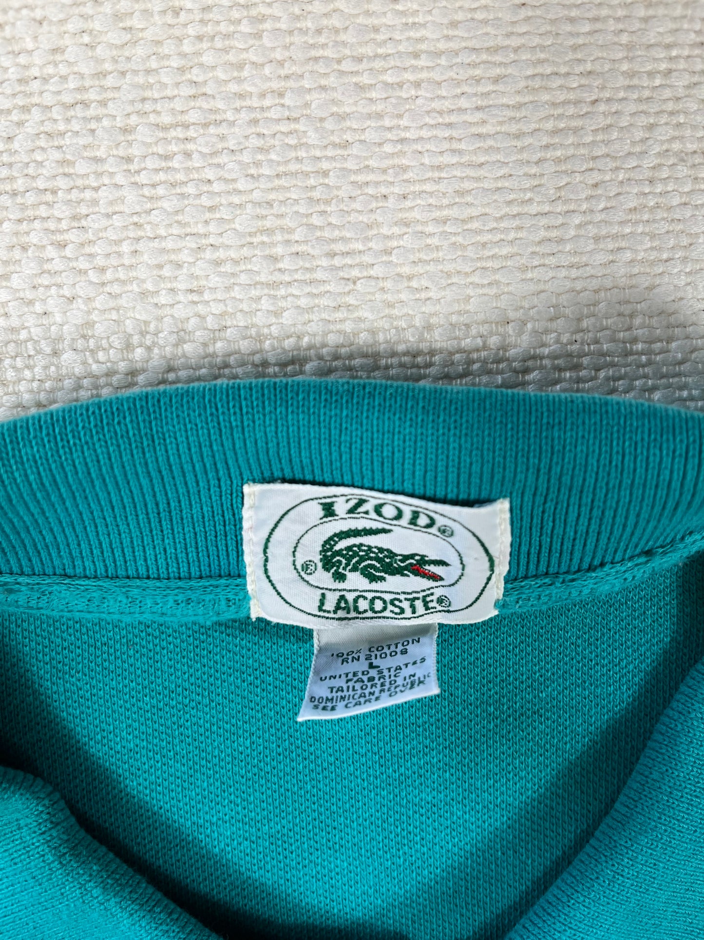 LACOSTE - Polo Turchese | maniche lunghe