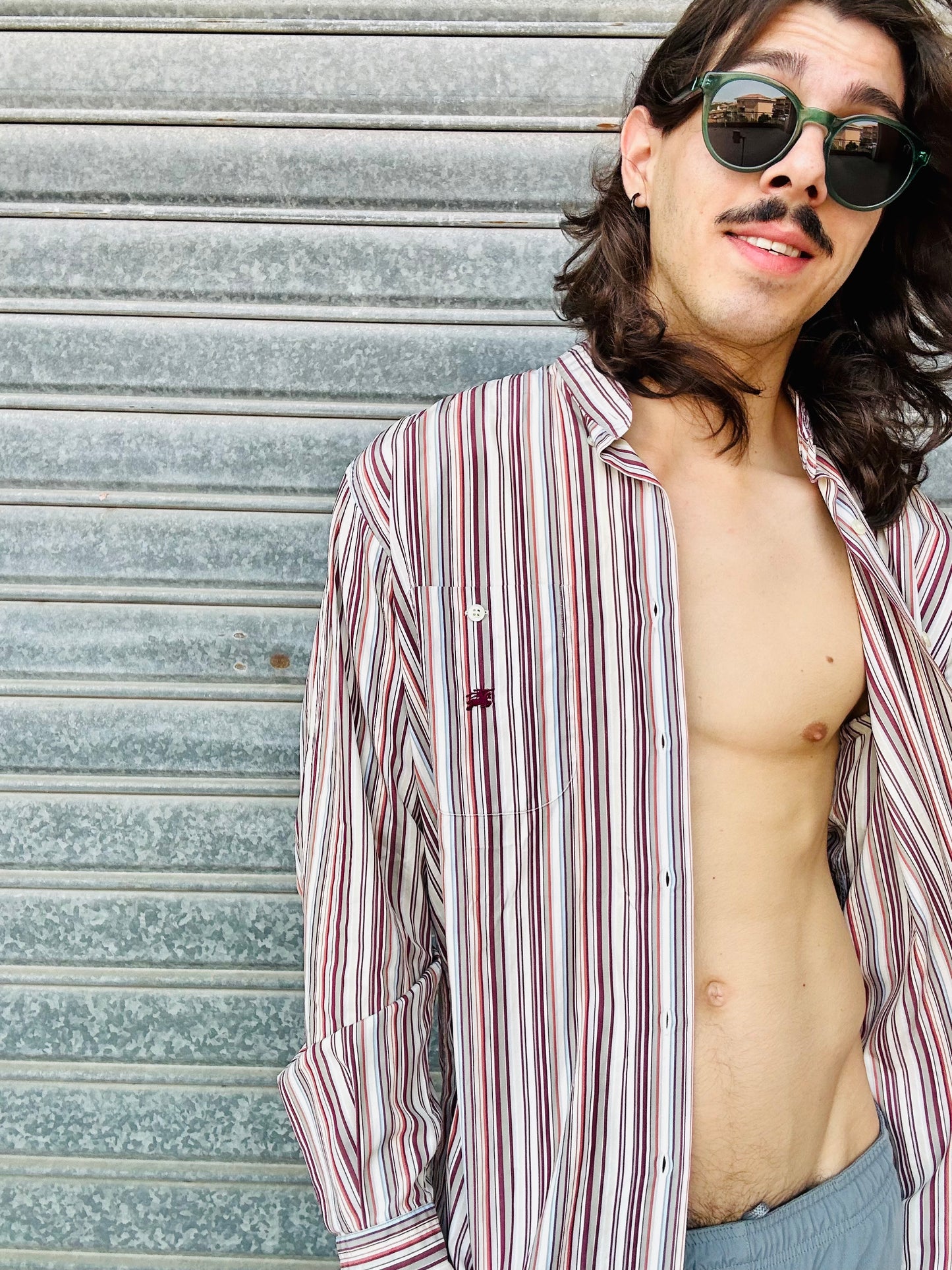 Burberry stripped shirt