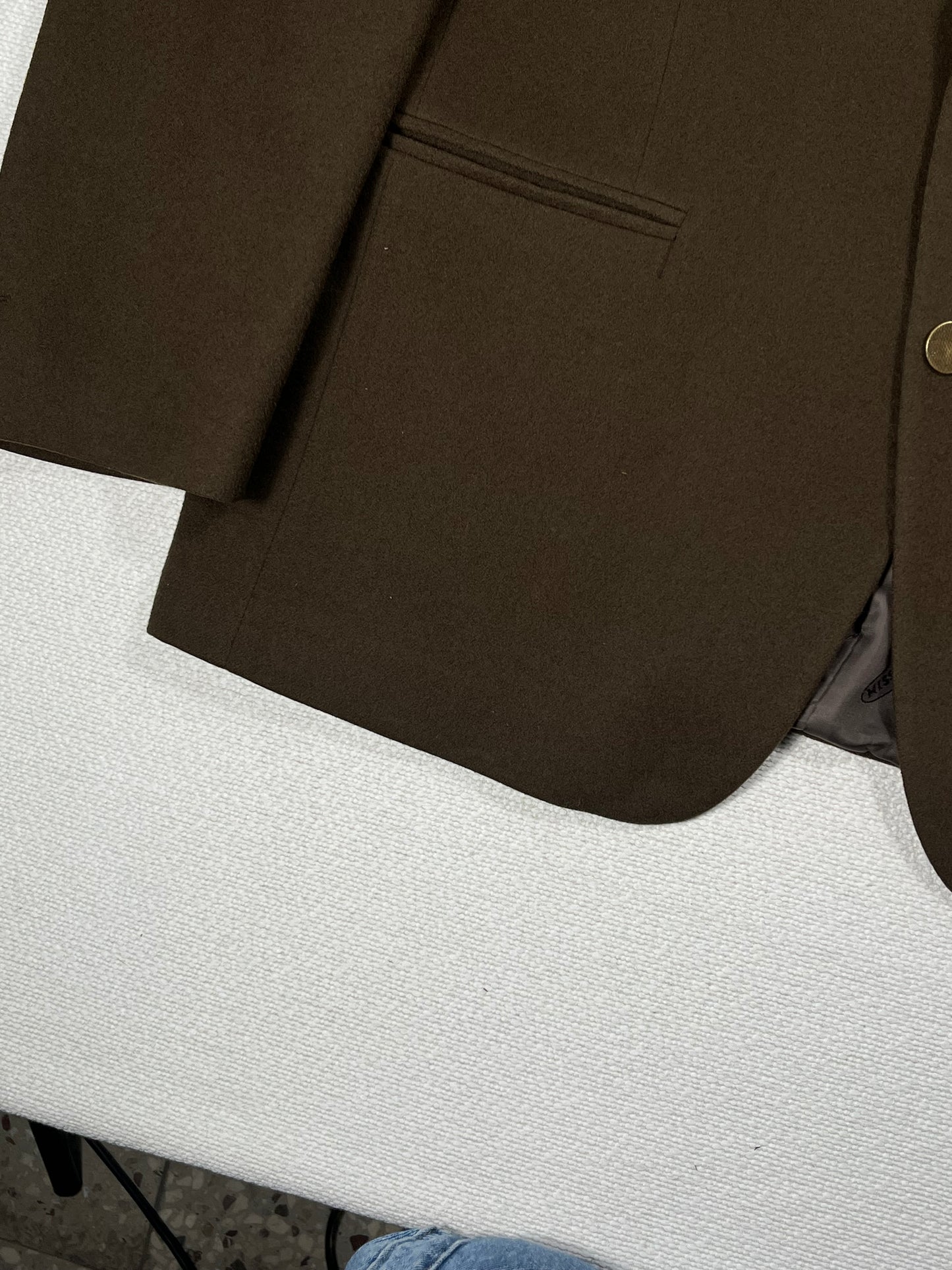 MISSONI - Giacca Blazer vintage verde oliva