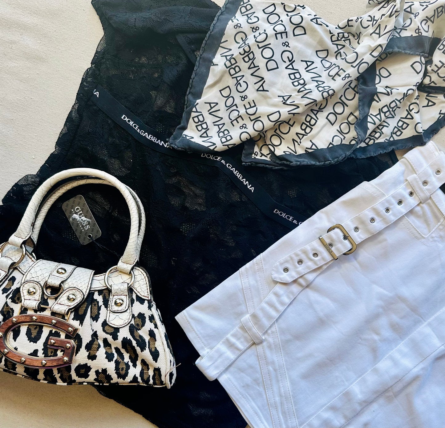 DOLCE&GABBANA - Micro Mesh top 🌹