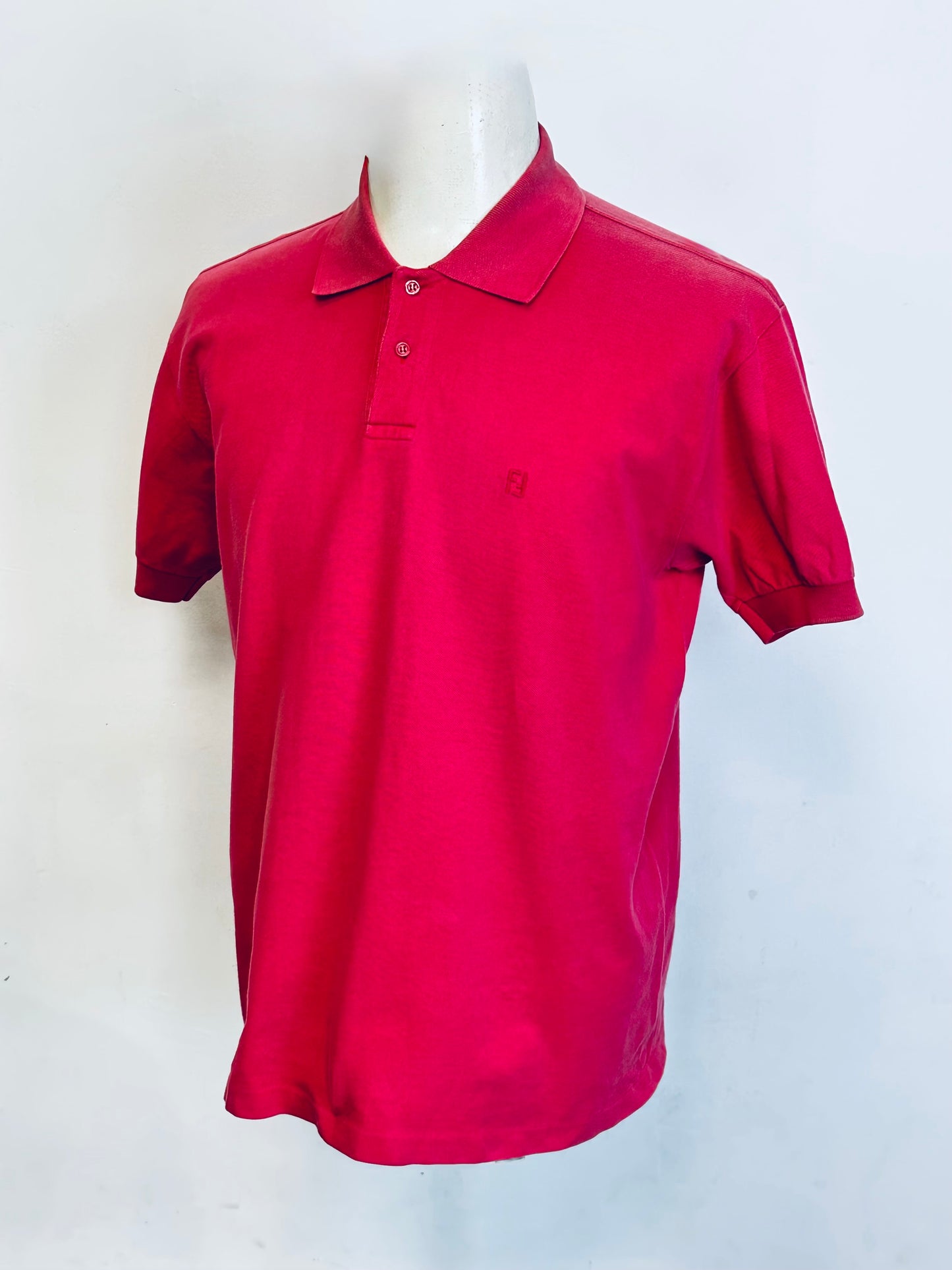 FENDI - Polo color rosa magenta