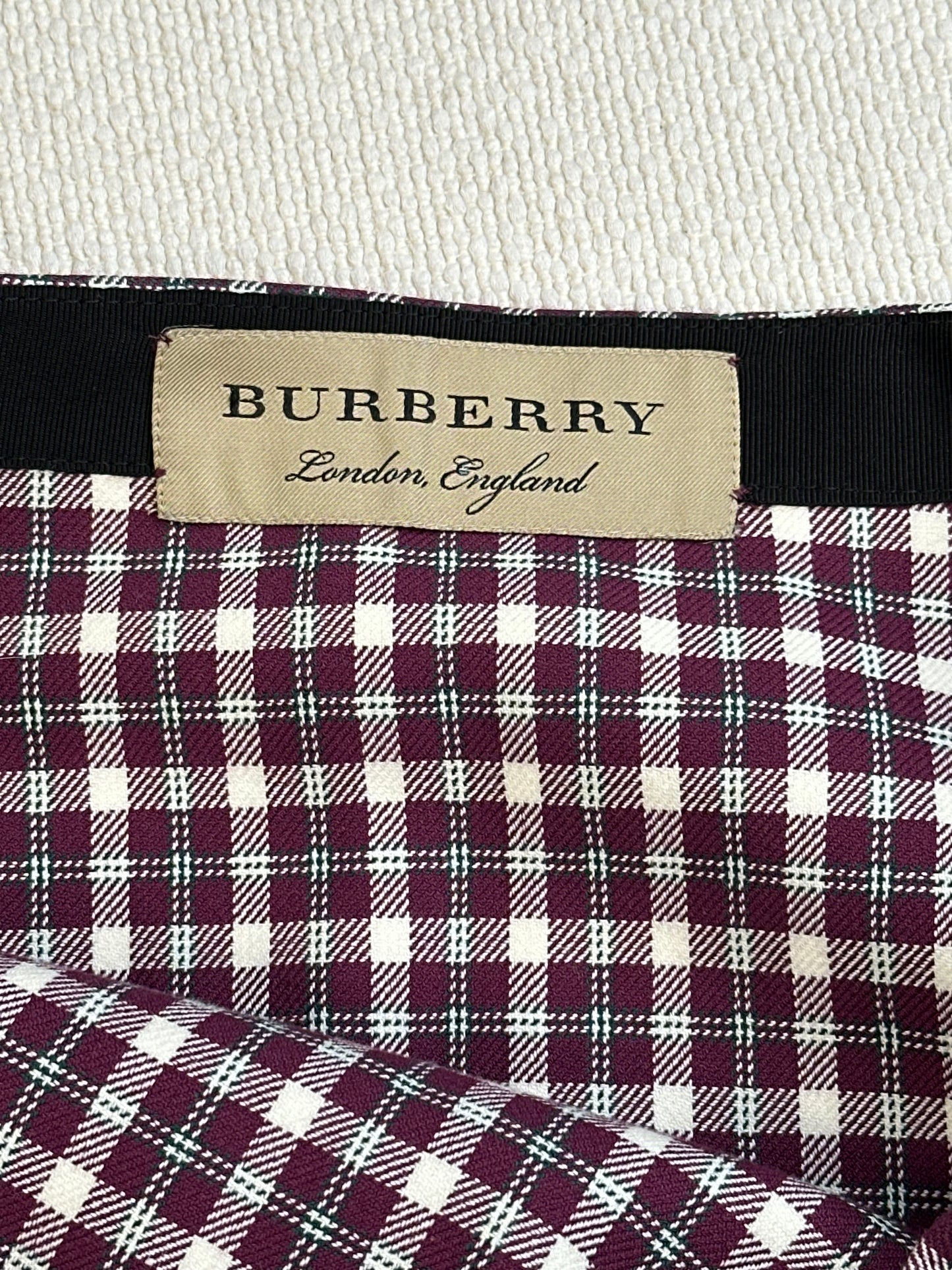 BURBERRY - Mini Gonna tartan