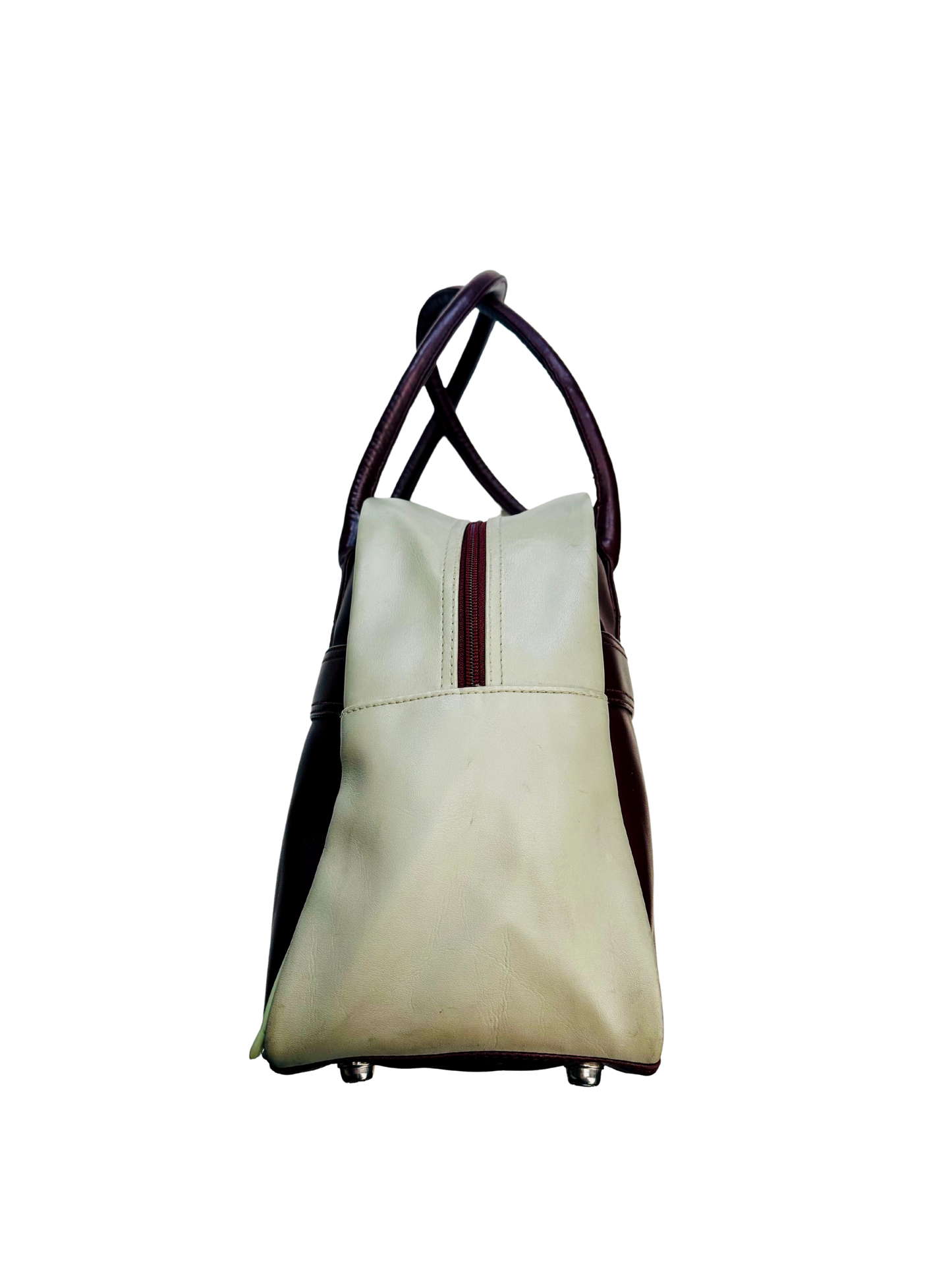 NIKE - Vintage Bowling Bag Bordeaux & Beige