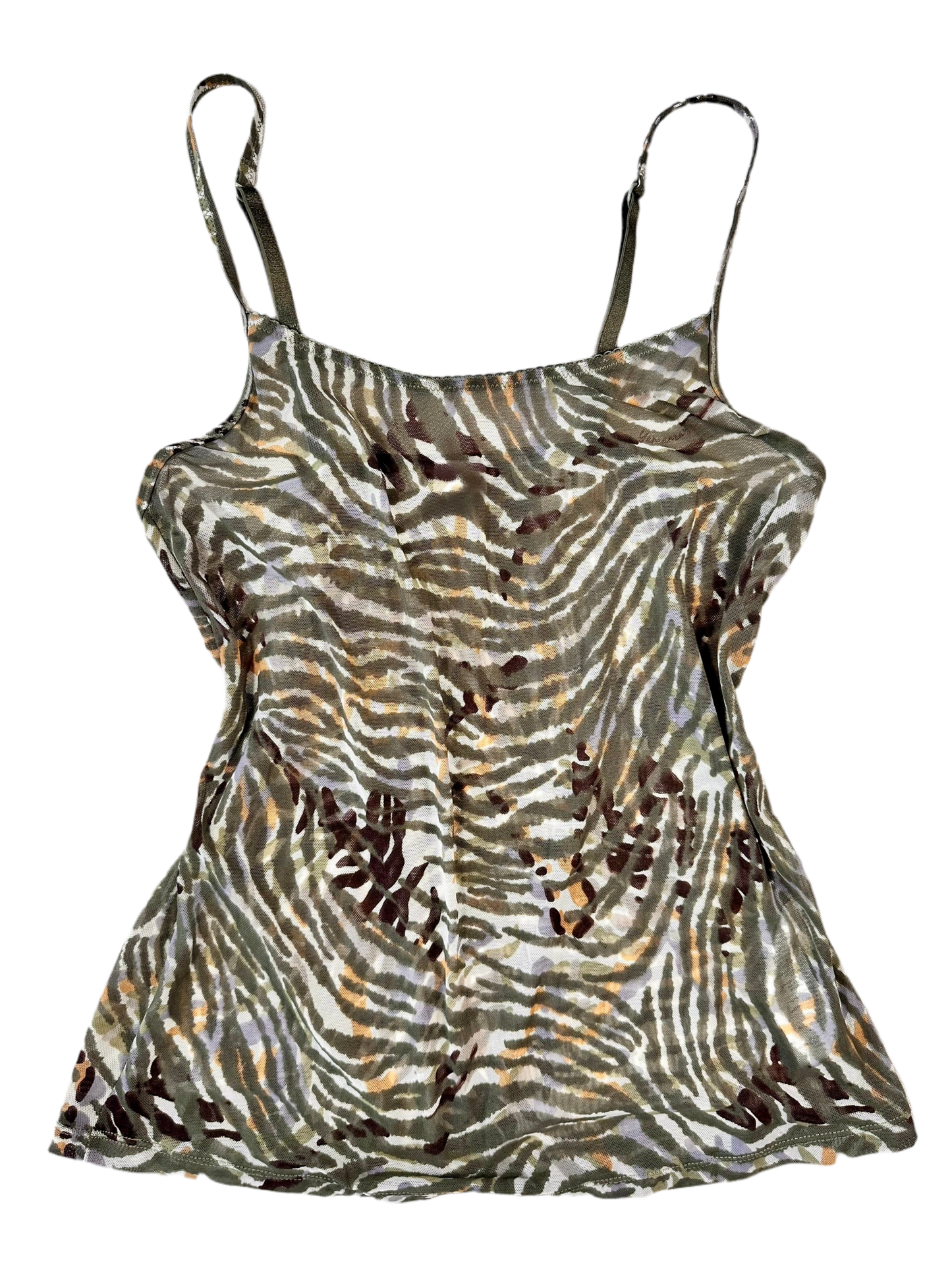 Y2k micro mesh top 🦓