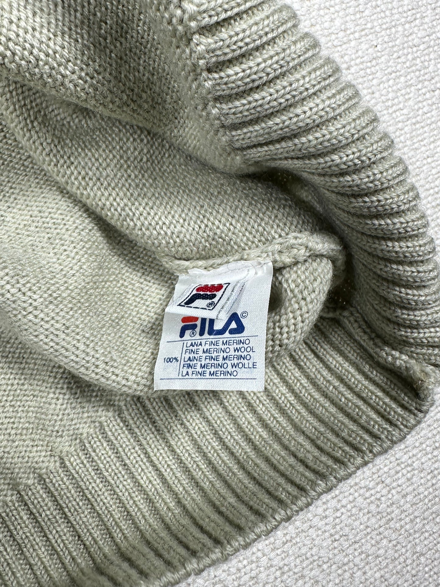 FILA - Maglione verde salvia