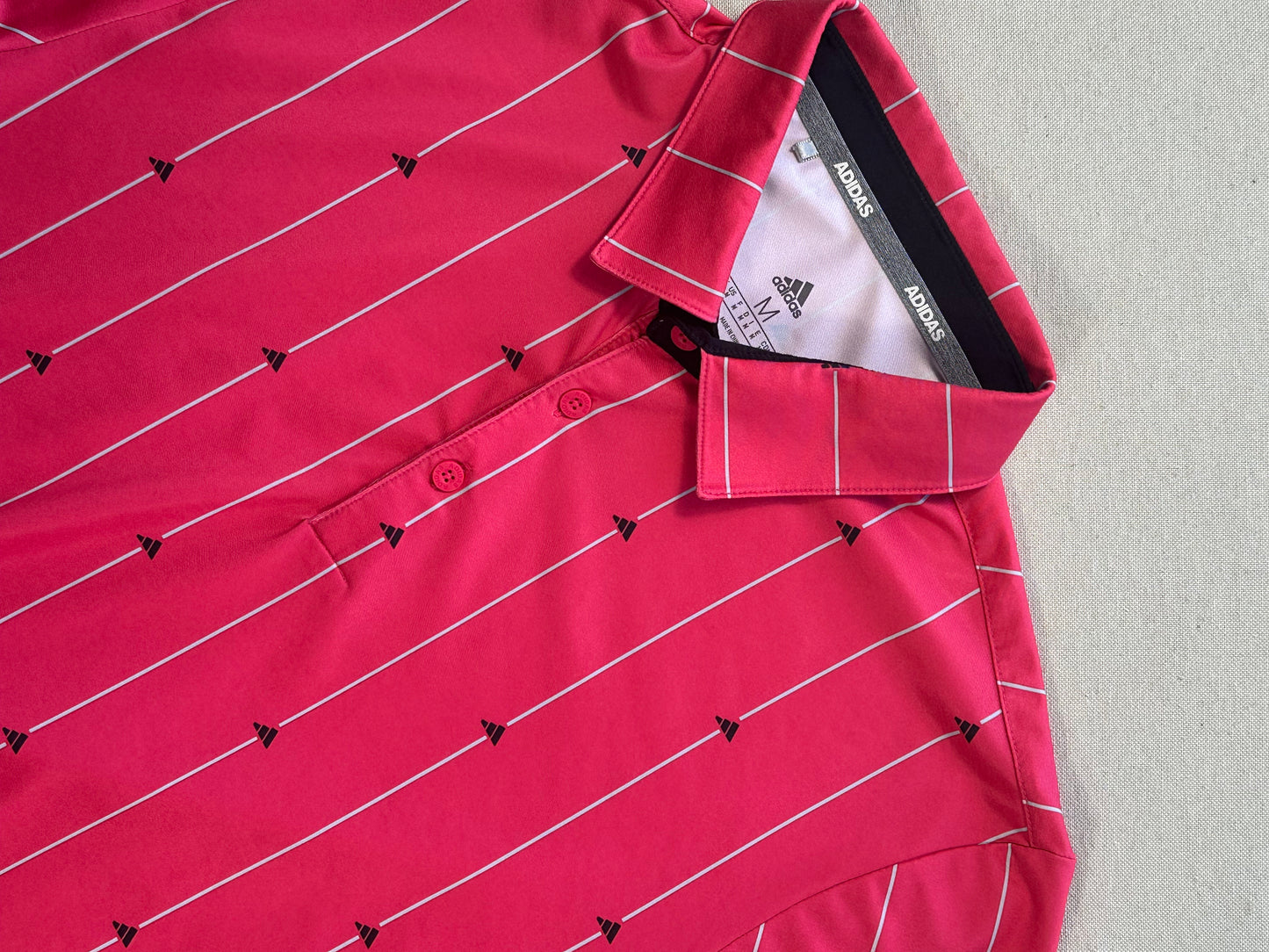 ADIDAS - Golf Polo shirt pink fluo 🦩