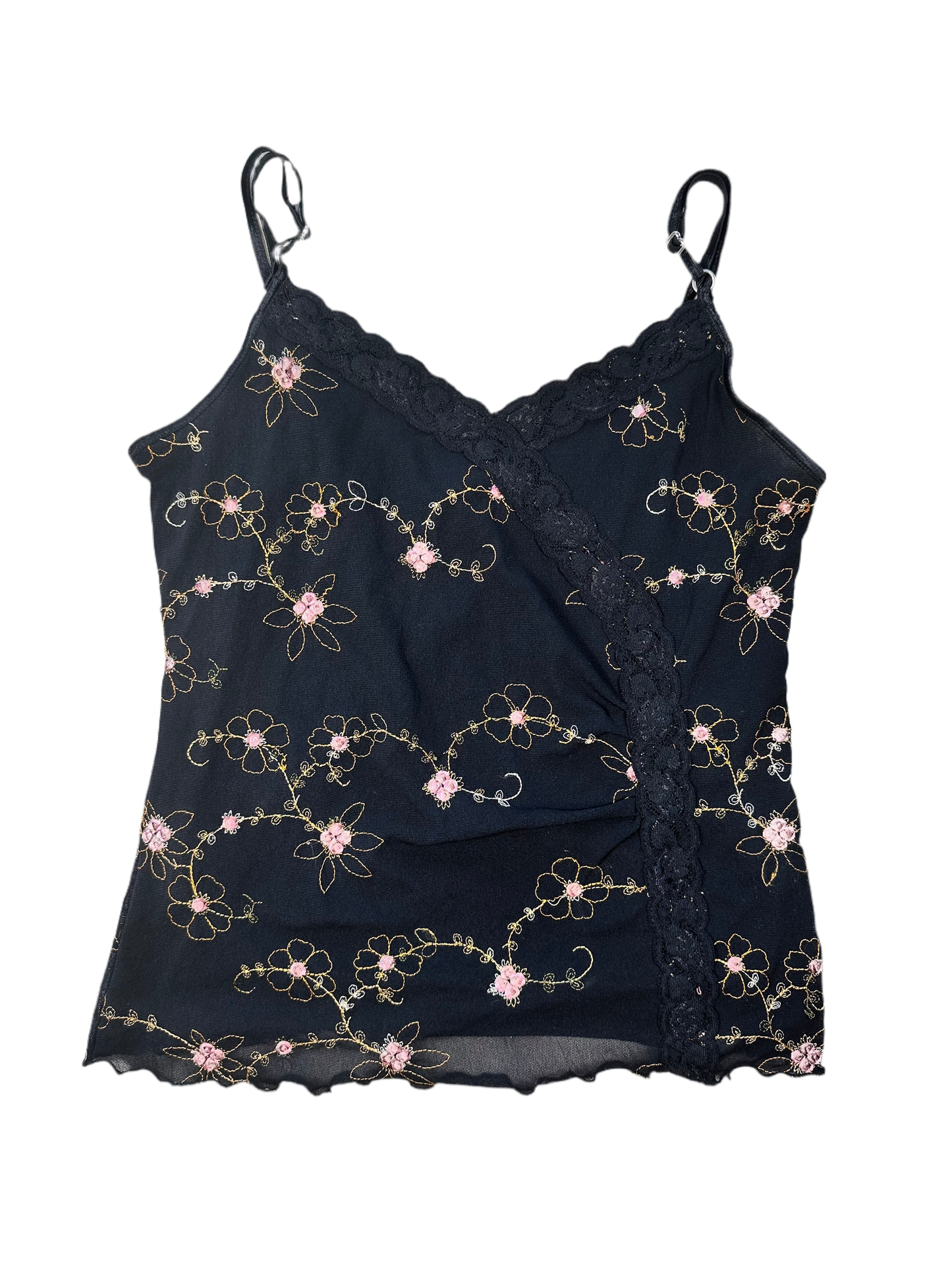 Y2k micro mesh top 🌸 🌺