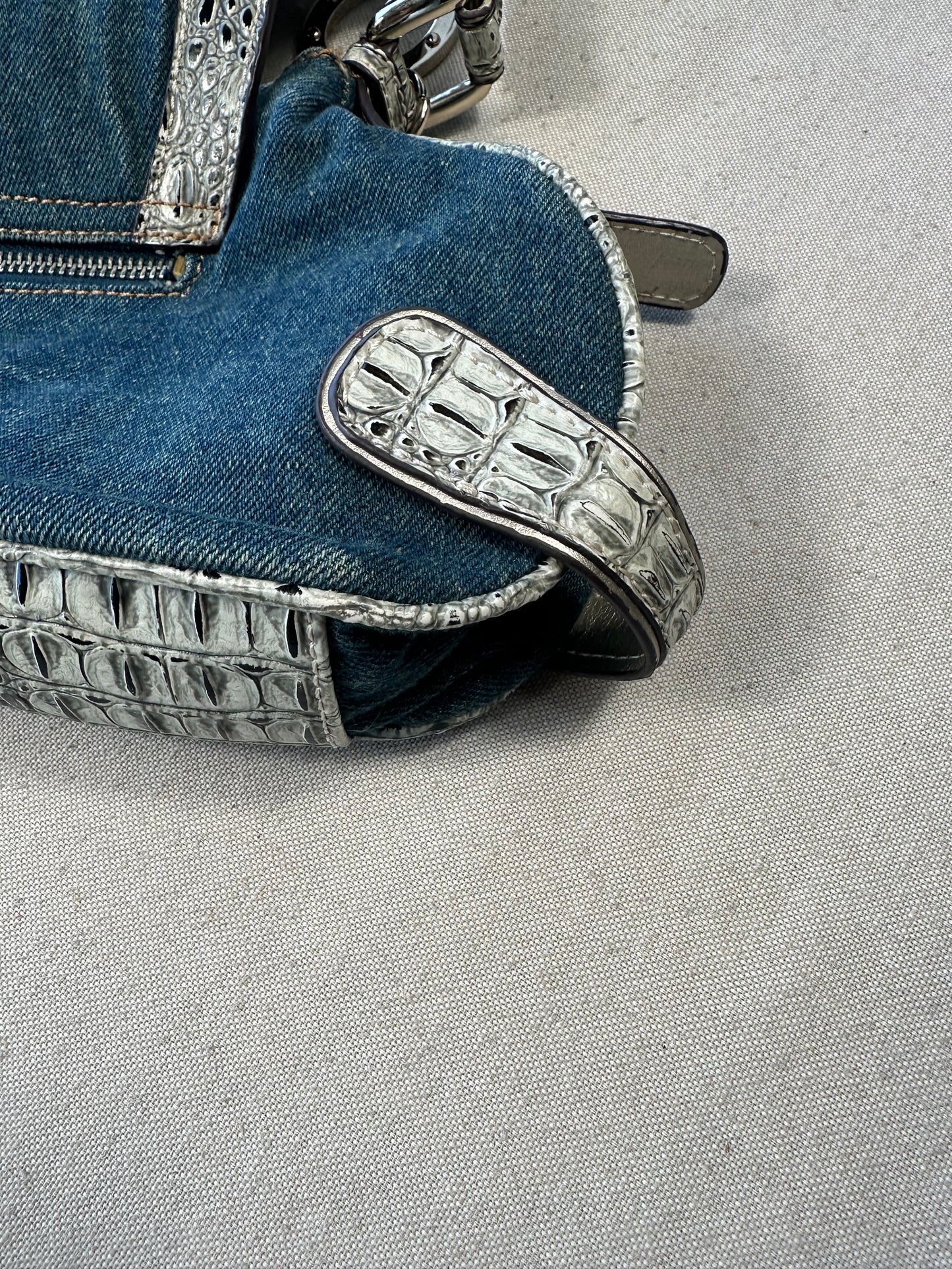 GUESS - Borsa a spalla in denim