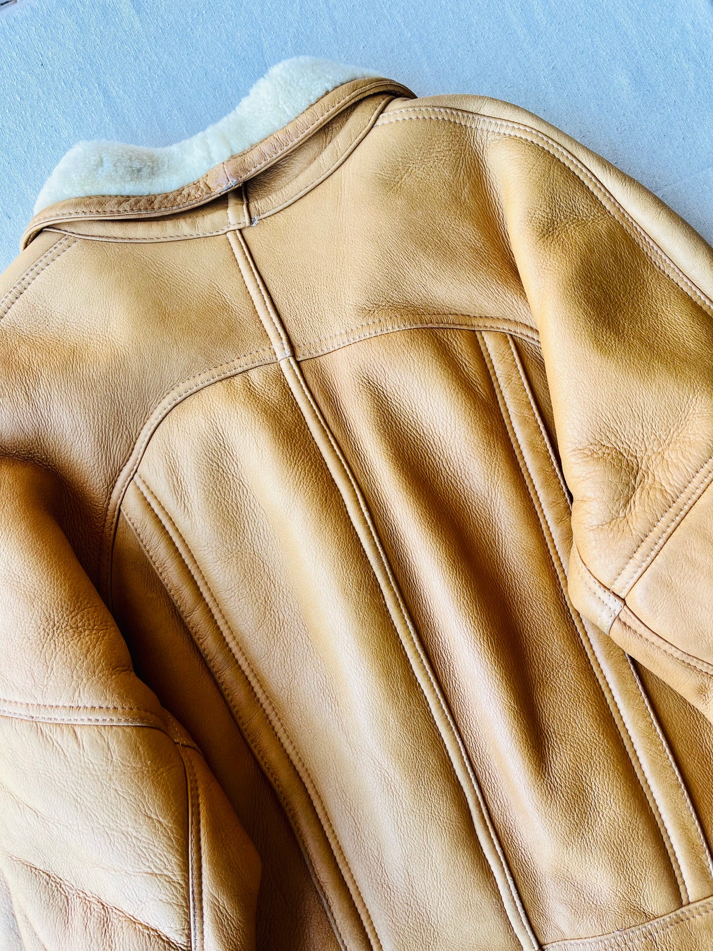 Montone original shearling sabbia