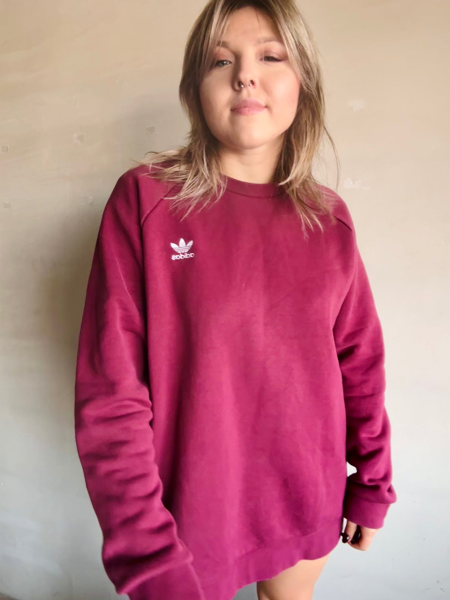 Adidas- felpa oversize