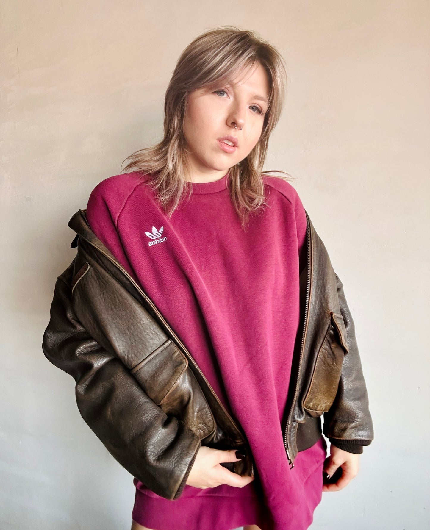 Adidas- felpa oversize