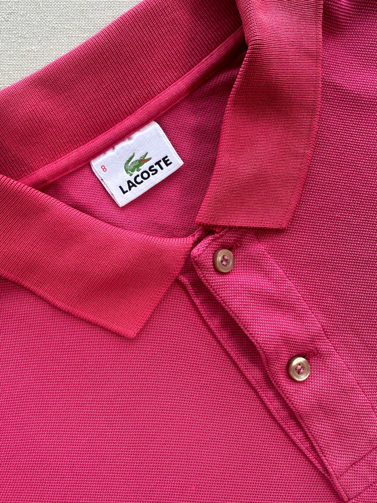 LACOSTE - Polo Fuxia | manica corta