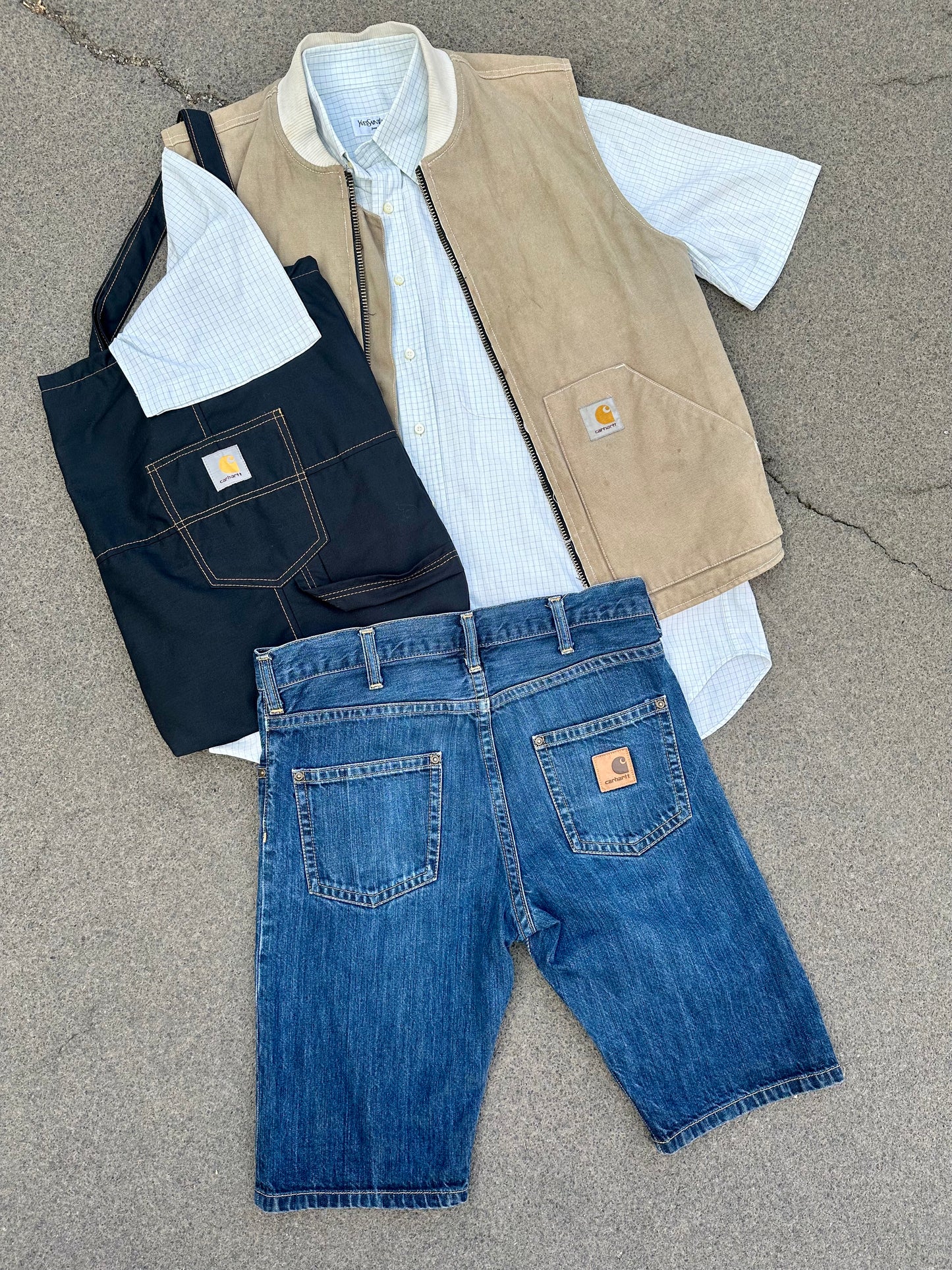 CARHARTT - Pantaloncini jeans