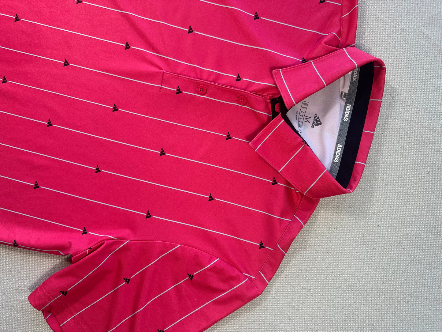 ADIDAS - Golf Polo shirt pink fluo 🦩
