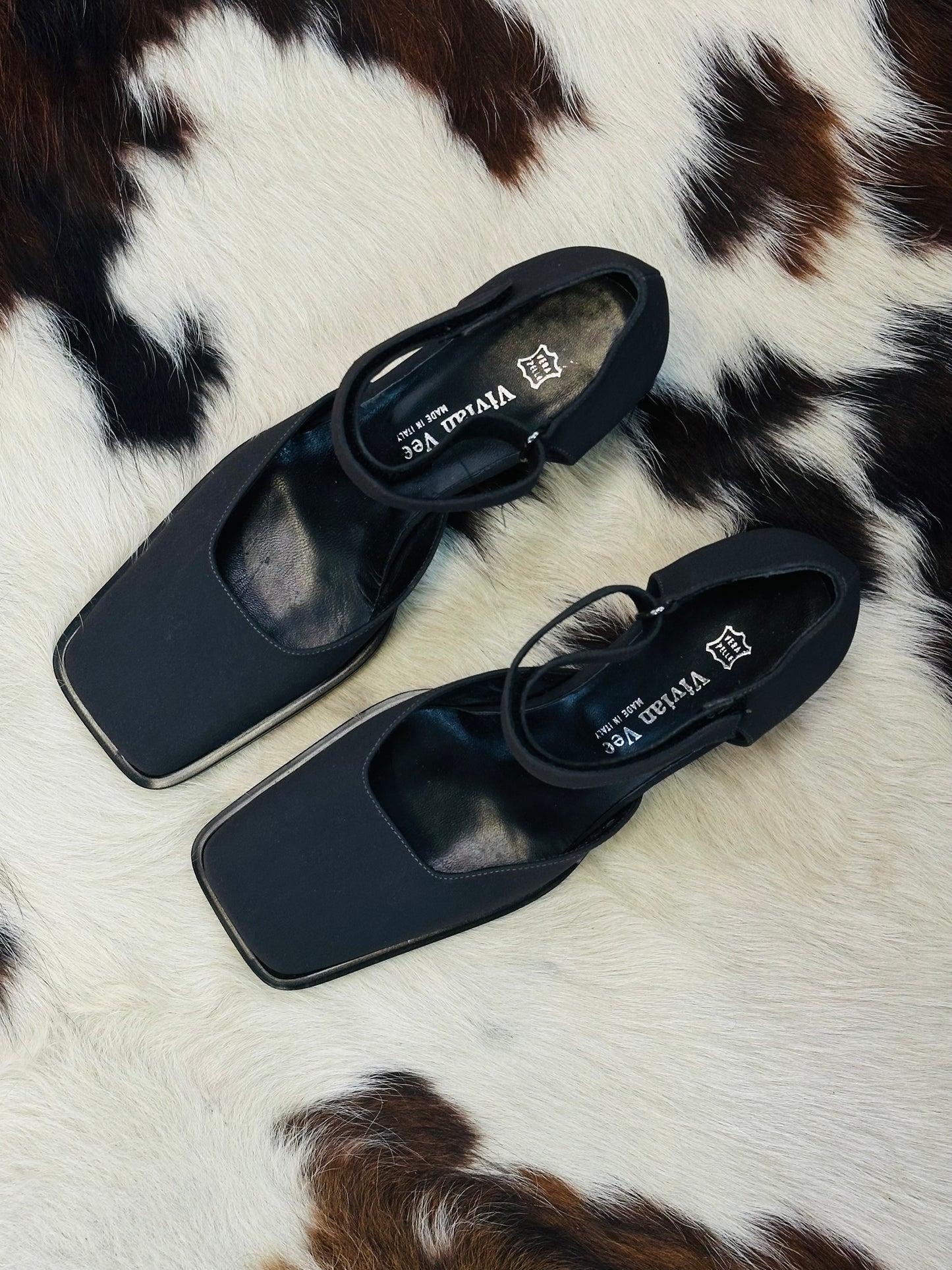 Mary Jane nere vintage Vivian Vee – Made in Italy | Taglia 38