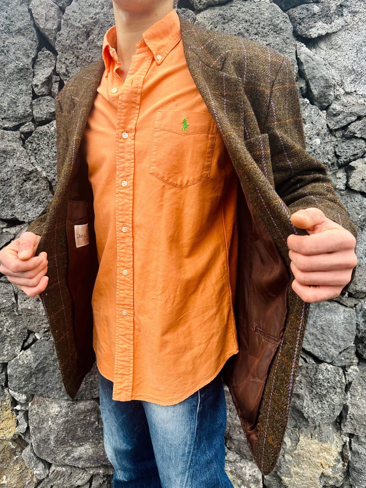 POLO RALPH LAUREN - Camicia Arancione