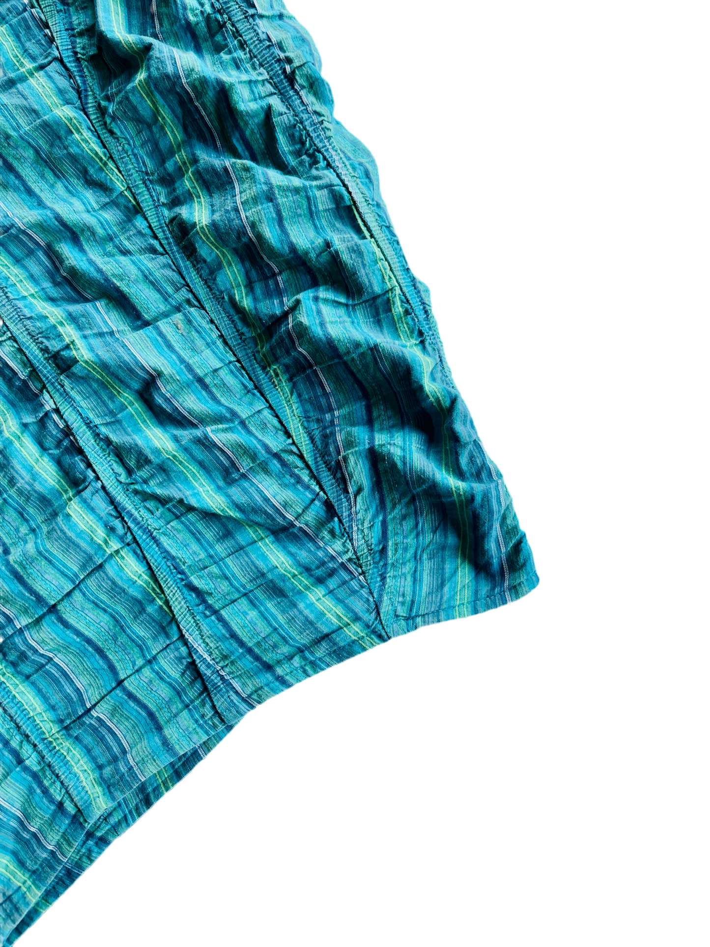 Y2k stripped skirt