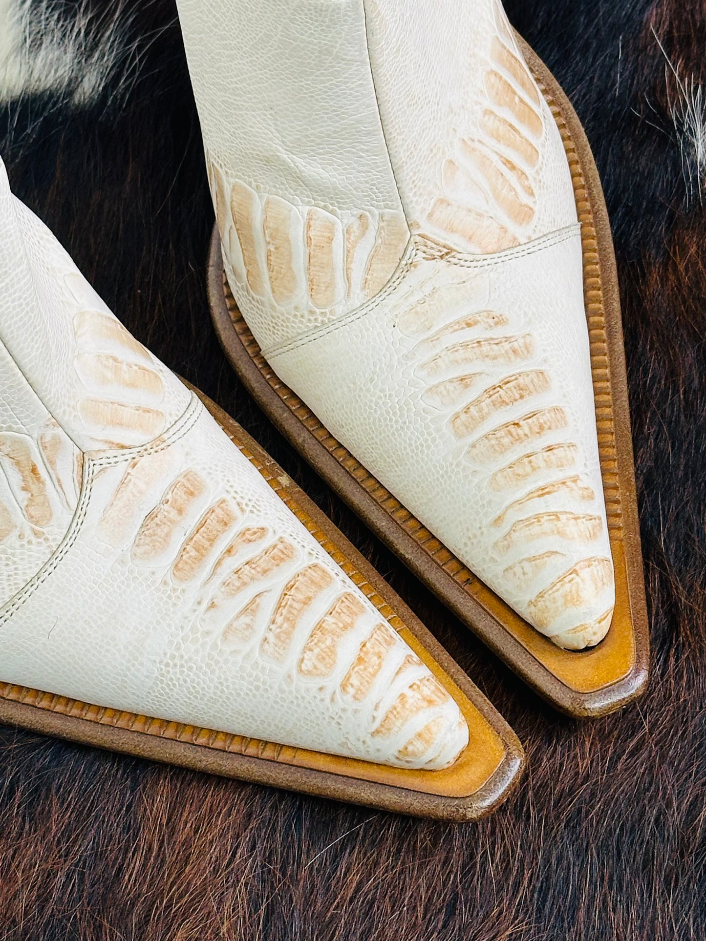 Mules texani vintage in pelle Gianni Bravo – Made in Italy | Taglia 40