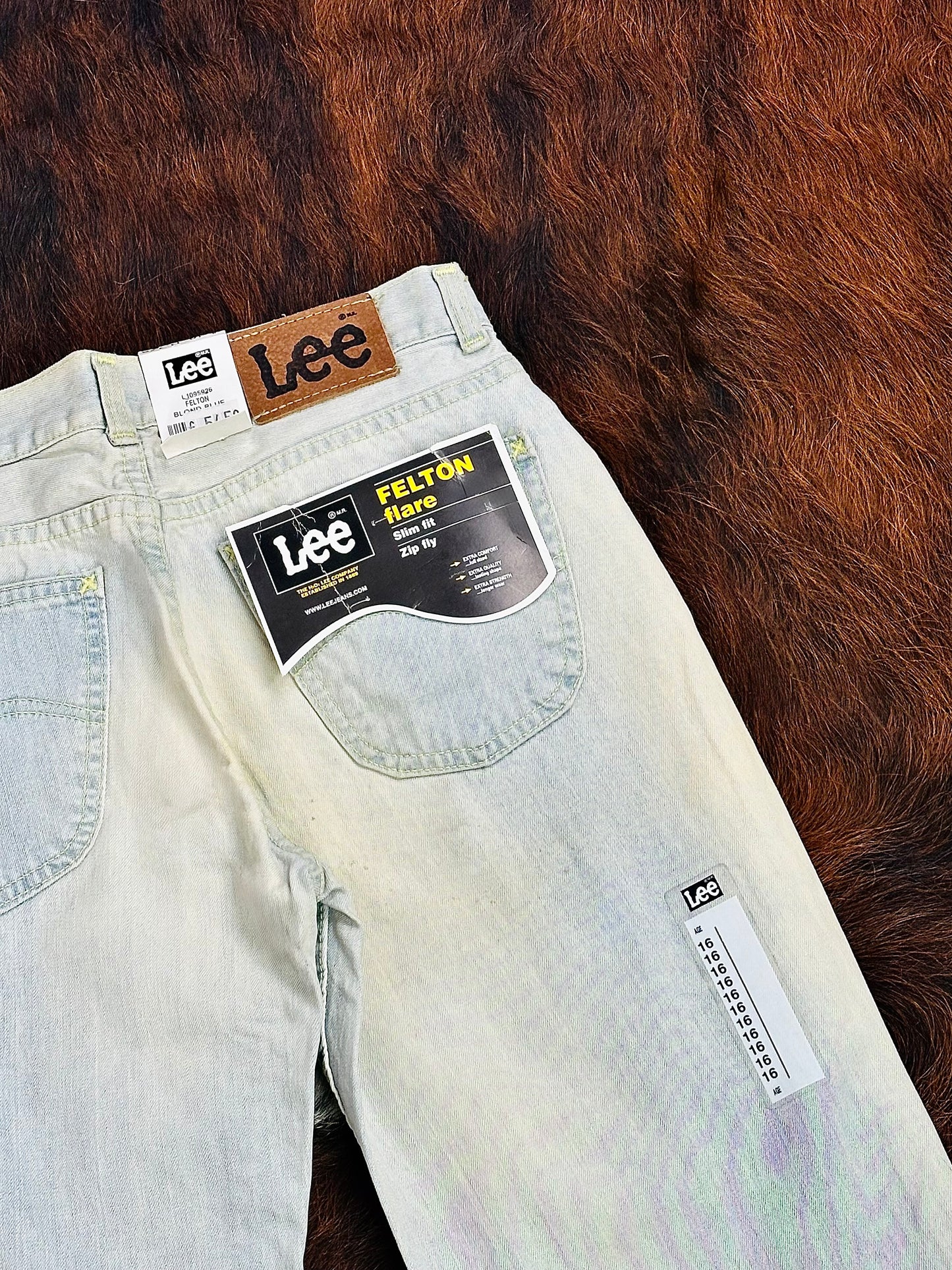 LEE - Jeans Flare Blond Blue Used Wash