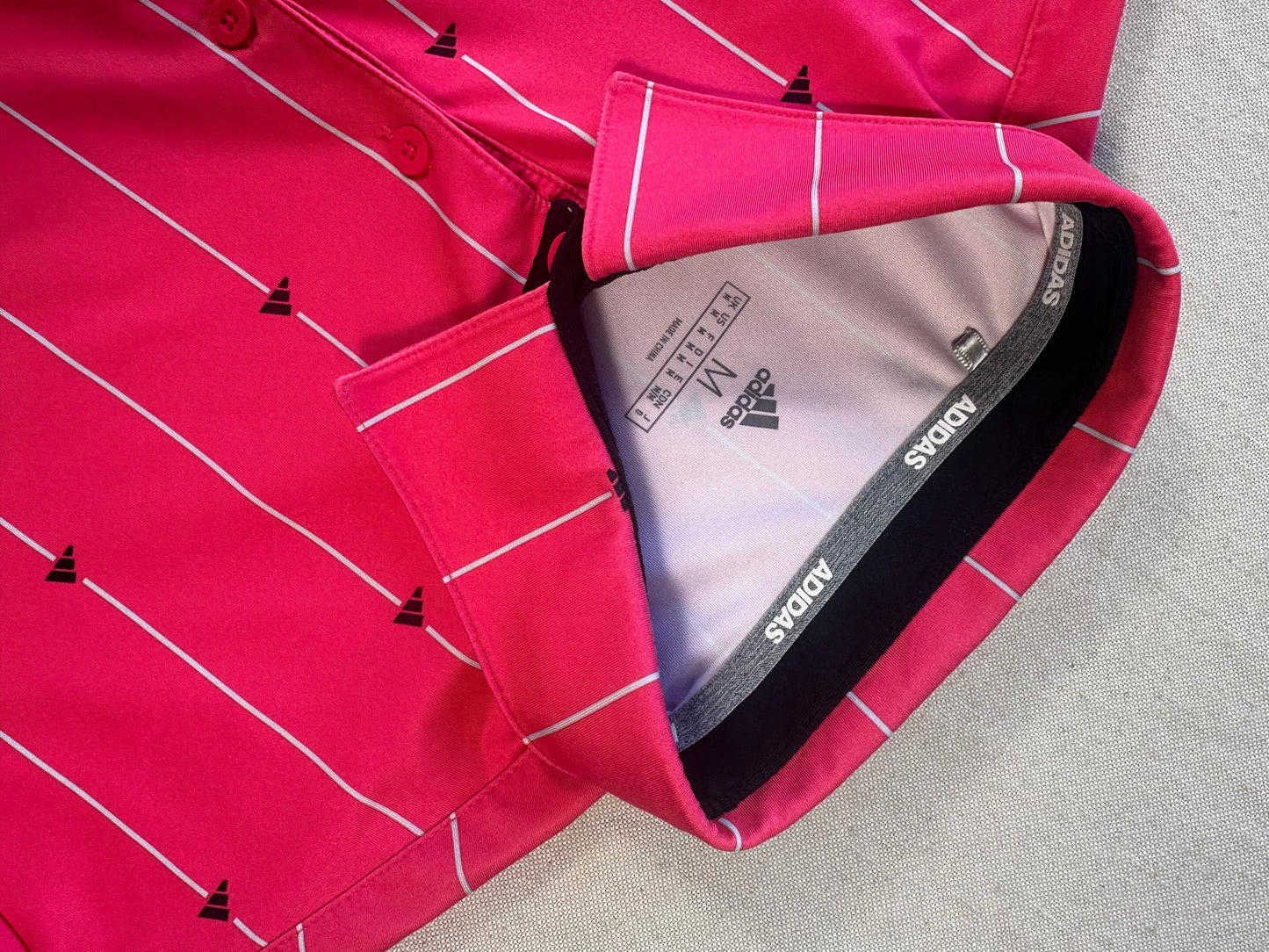 ADIDAS - Golf Polo shirt pink fluo 🦩