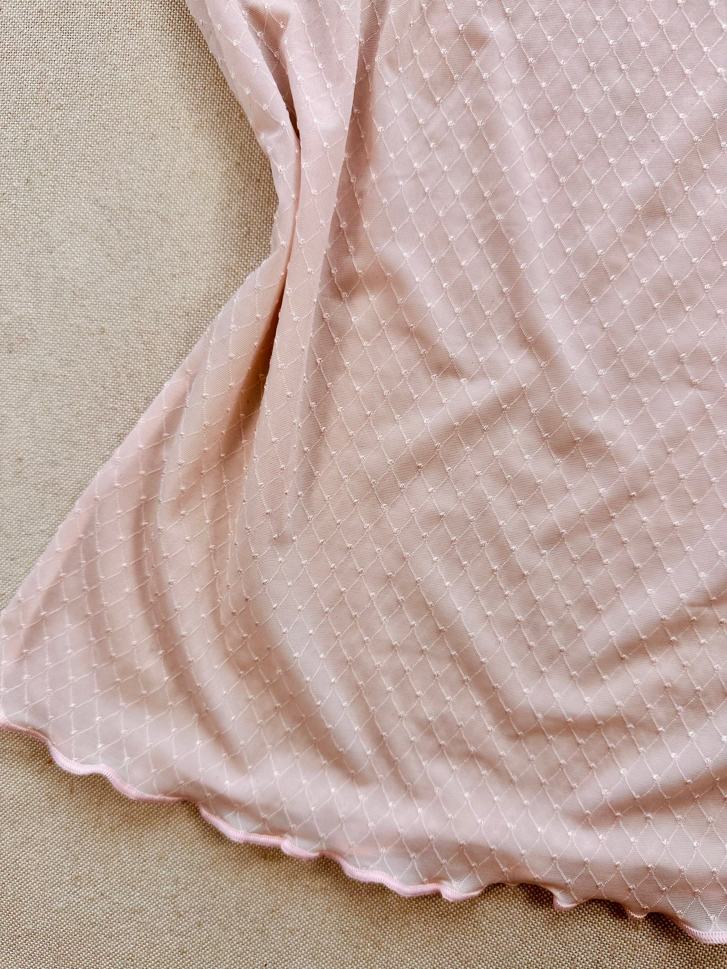 Y2k micro mesh top