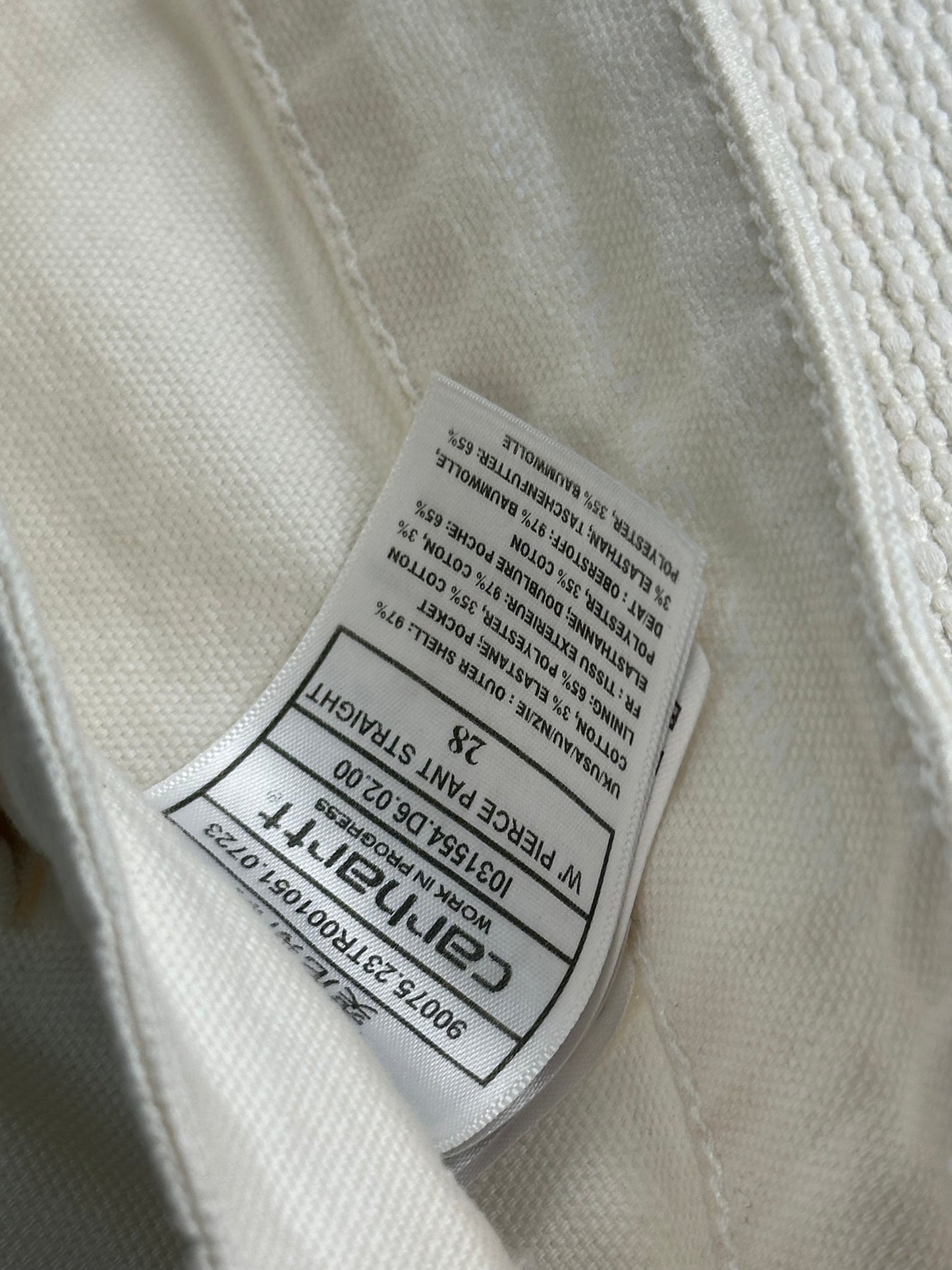 CARHARTT - Carpenter White