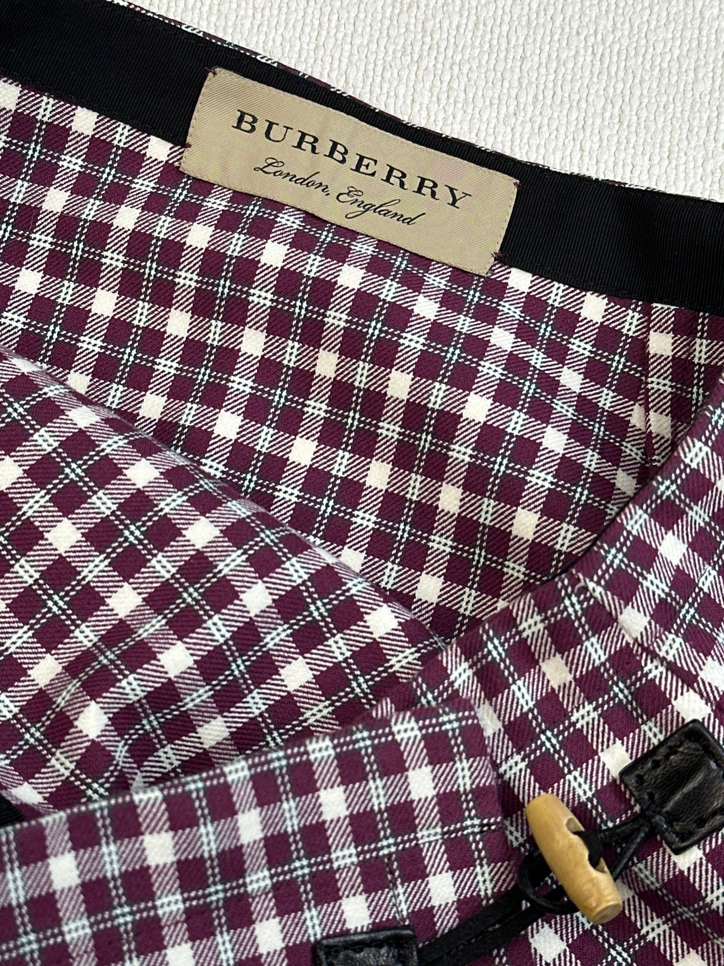 BURBERRY - Mini Gonna tartan