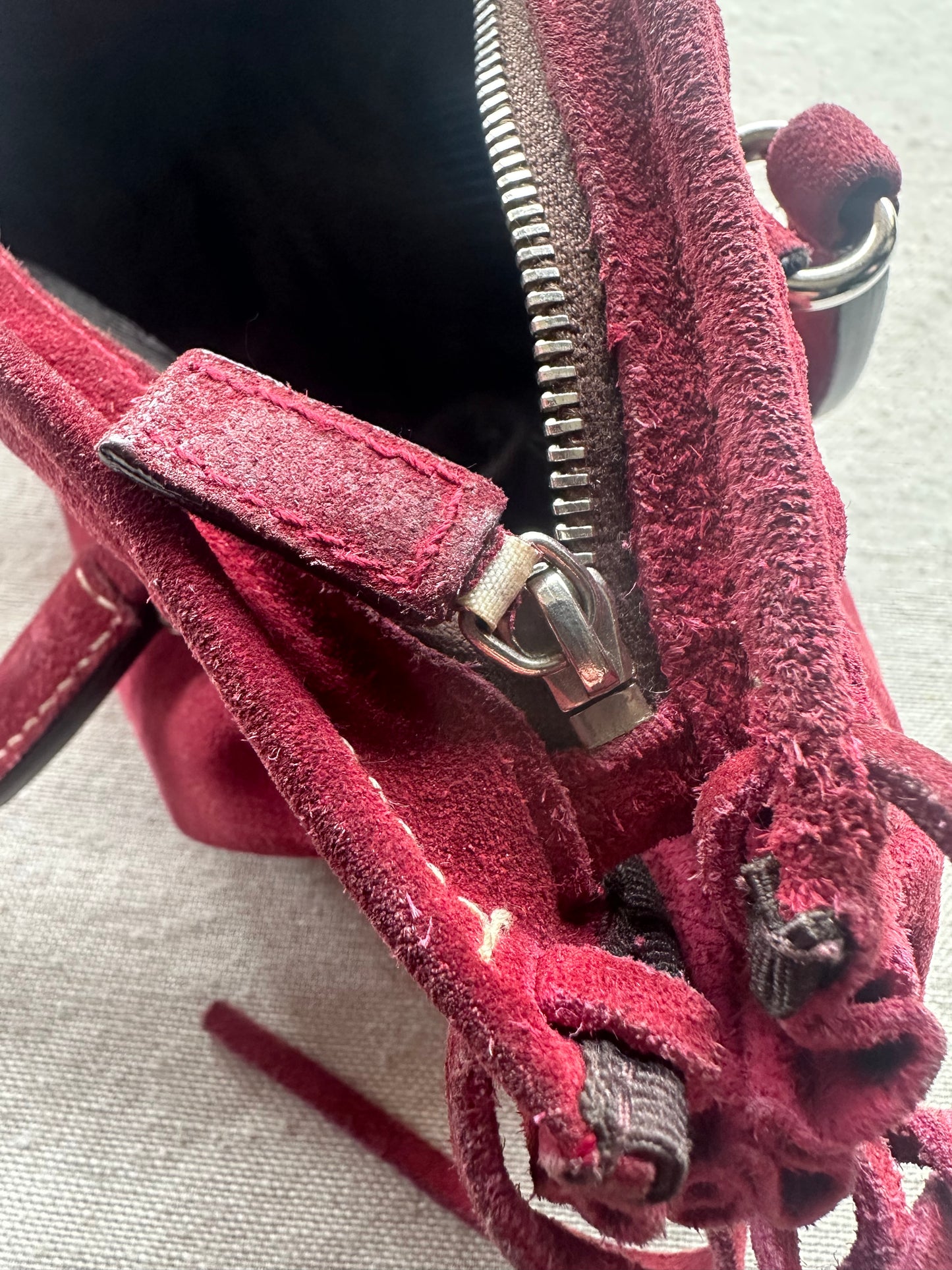 PRADA - Red cherry pochette