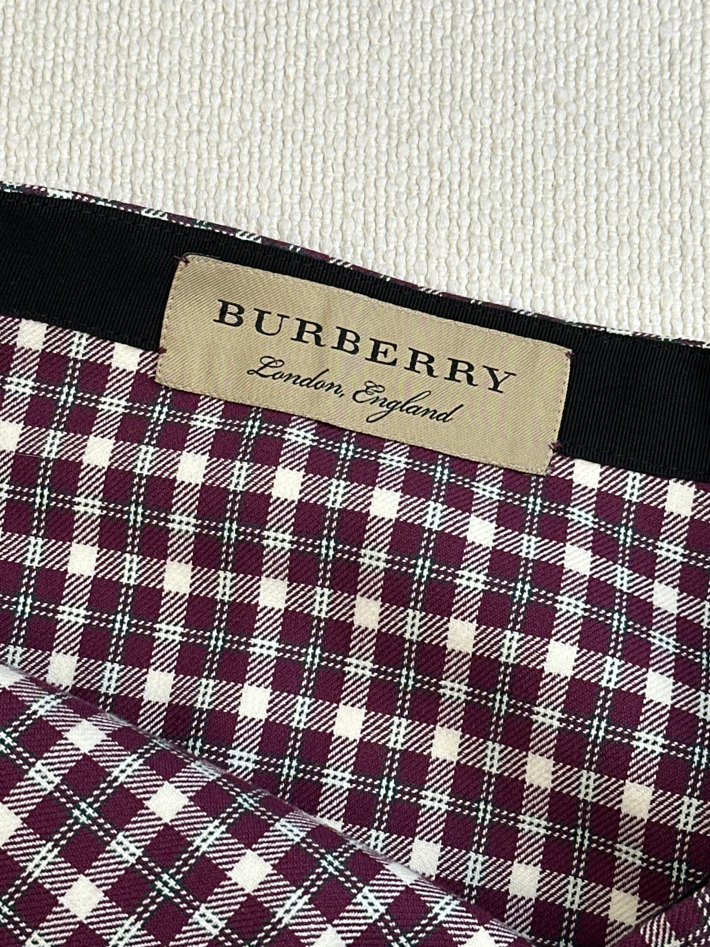 BURBERRY - Mini Gonna tartan
