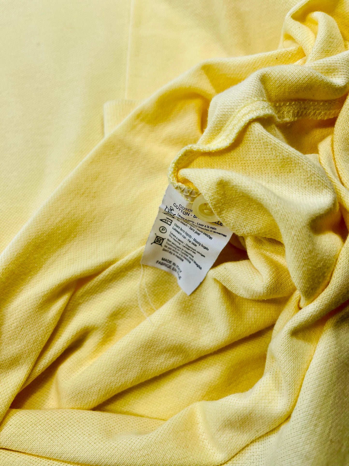 YVES SAINT LAURENT - Polo maniche lunghe