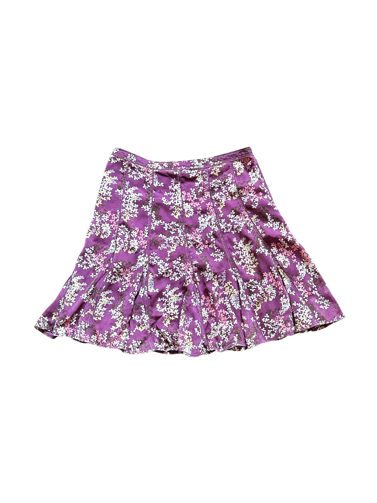 Gonna Esprit a pannelli con fantasia floreale lilla – Romantic chic