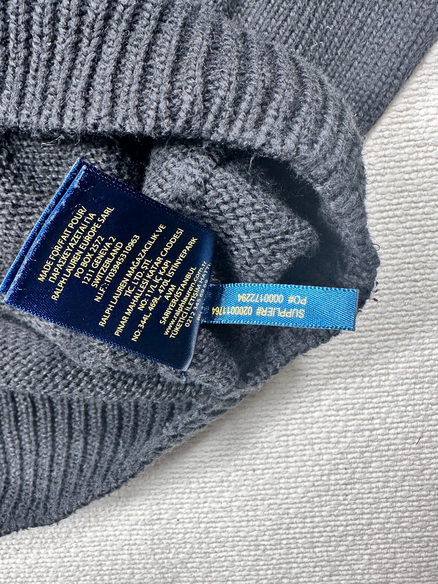 POLO RALPH LAUREN - Pullover nero