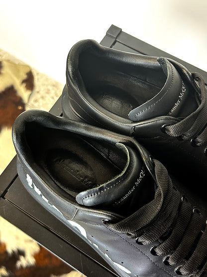 ALEXANDER McQUEEN - Oversized Sneaker – Black Graffiti Edition – Nero | Tg 42