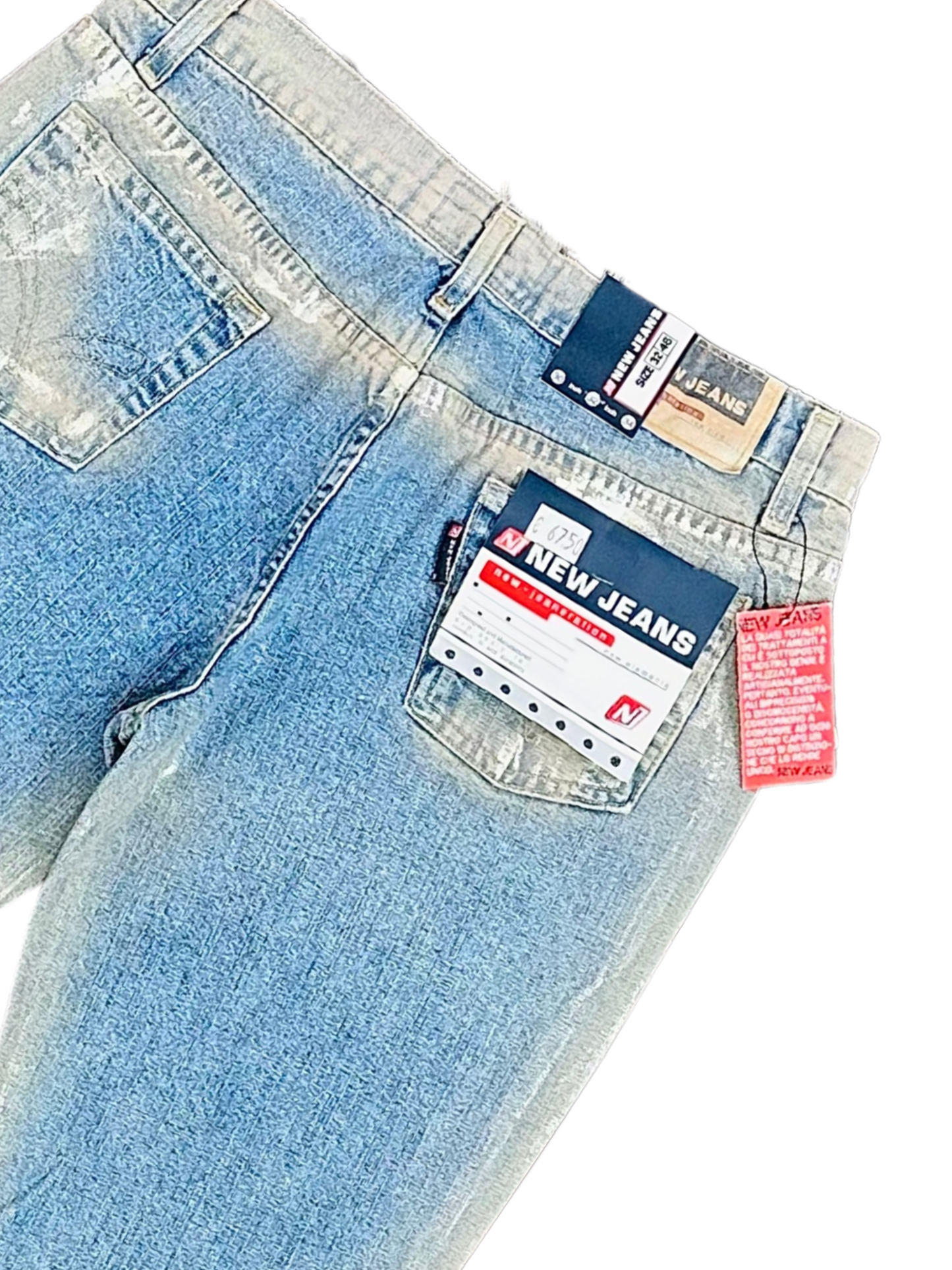 NEW JEANS – Y2K Silver Foil