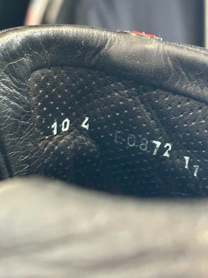 PRADA – Sneakers Sport Linea Rossa – Pelle Nera Vintage | Tg 44