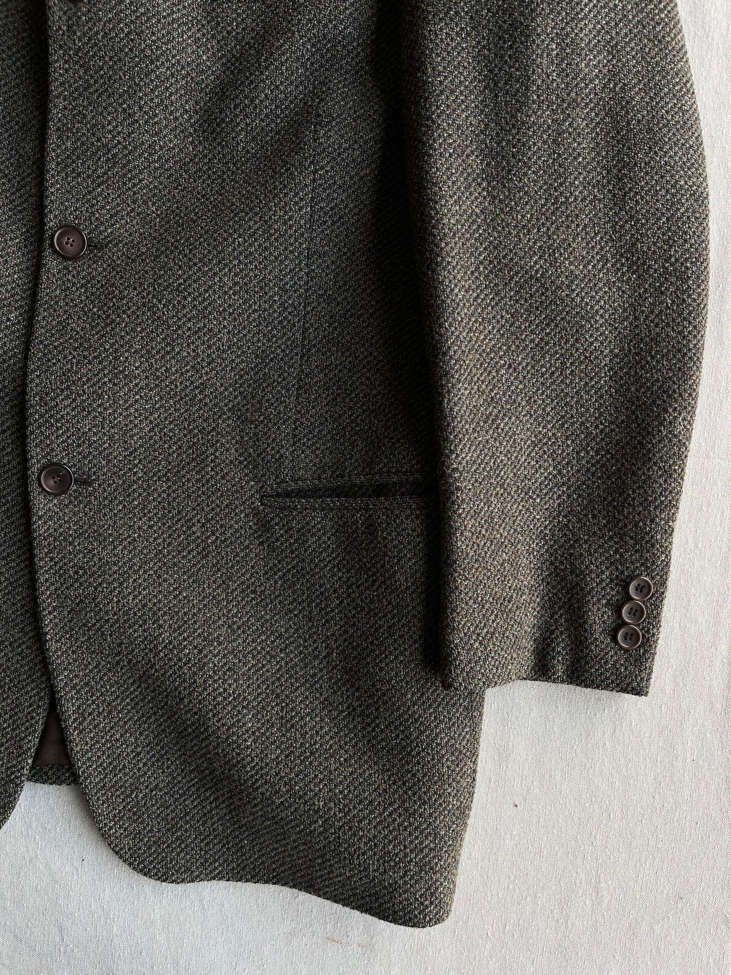 Blazer in pura lana vergine cachi