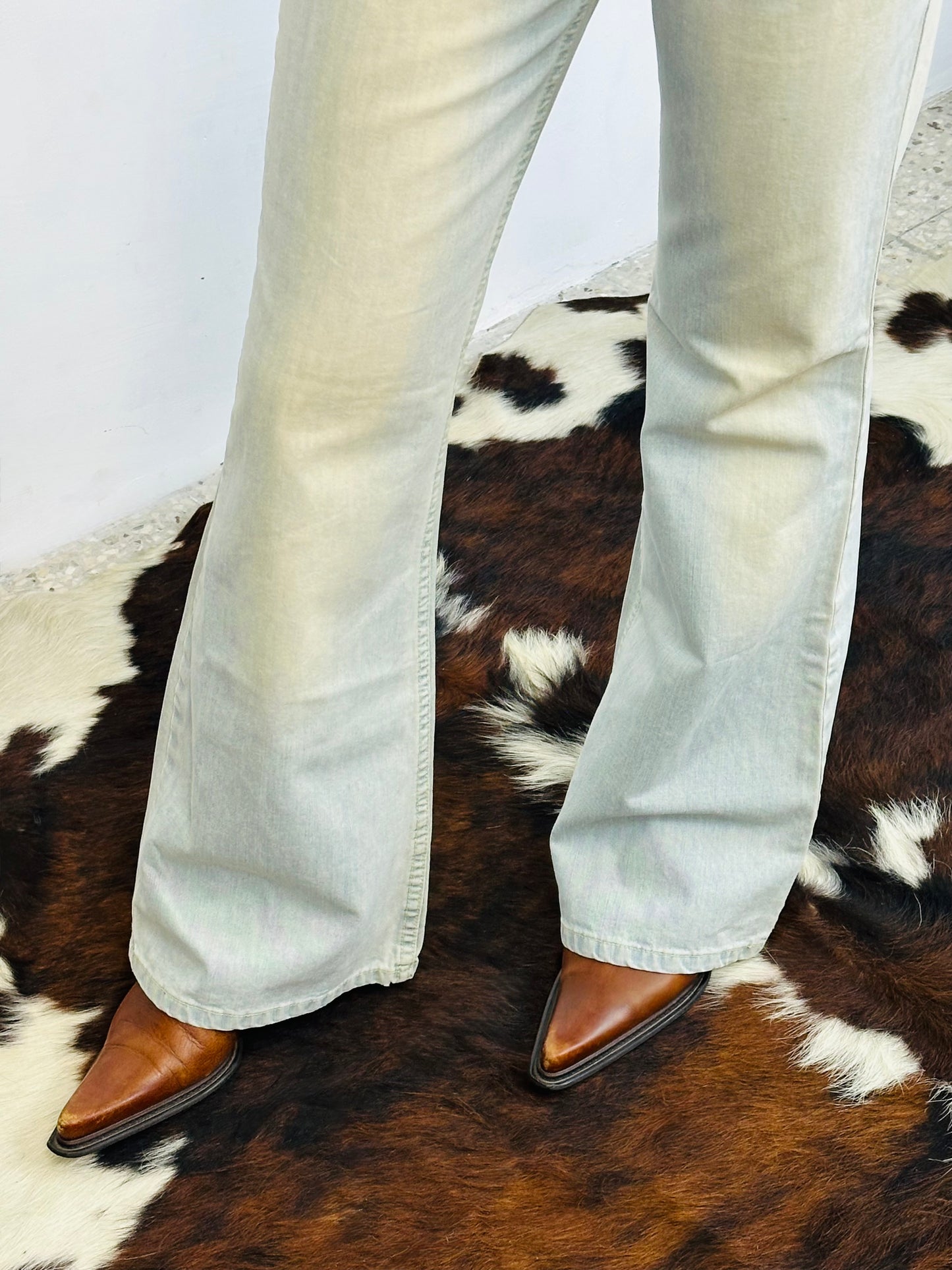 LEE - Jeans Flare Blond Blue Used Wash