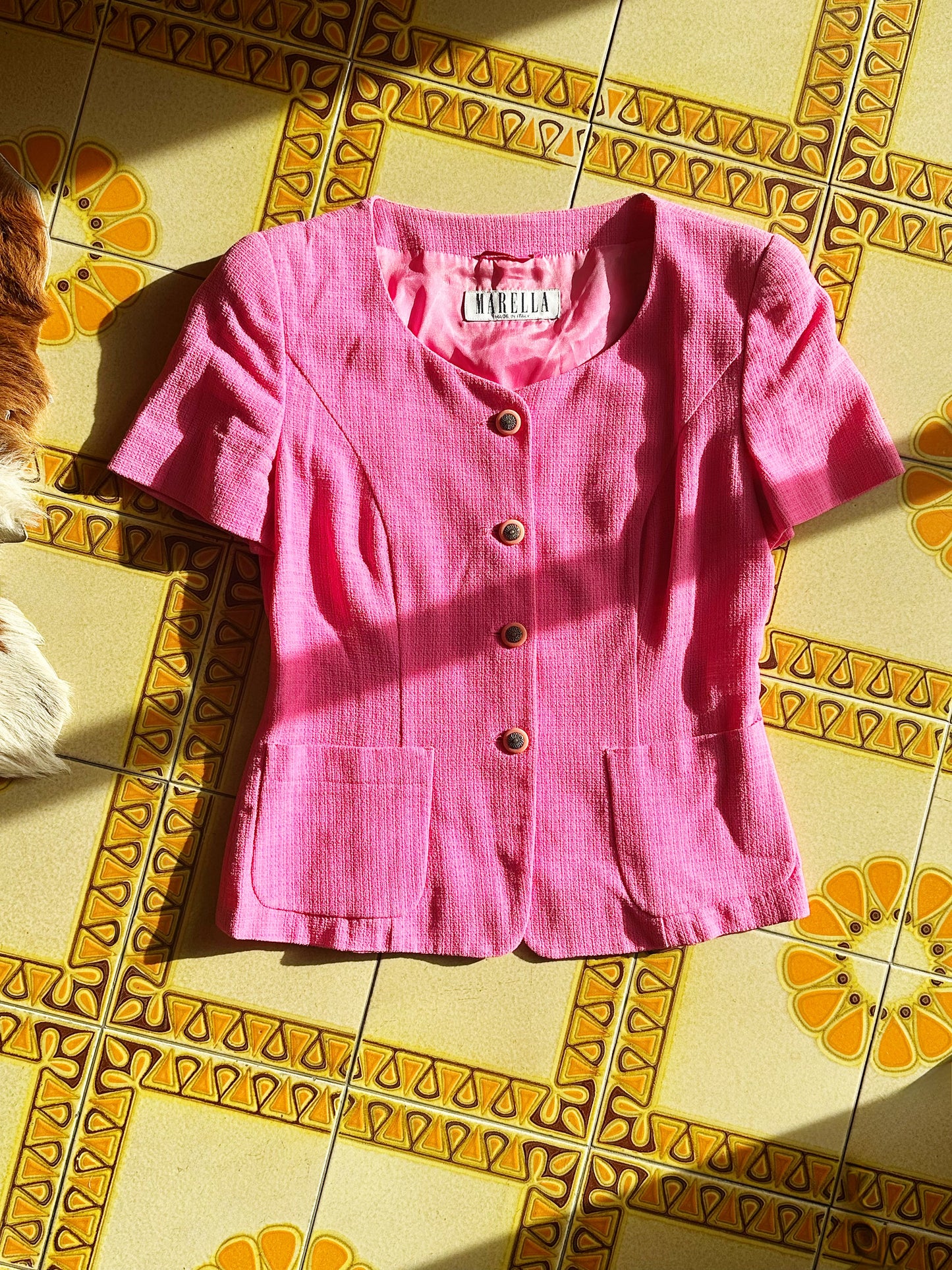 MARELLA - Giacca Vintage Fucsia