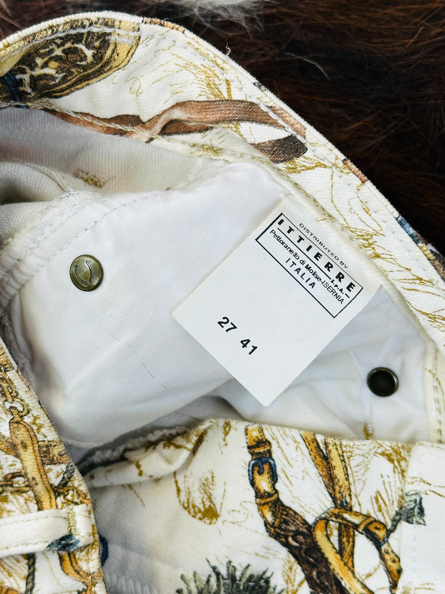 JUST CAVALLI - Pantaloni Equestrian Baroque – Early 2000s